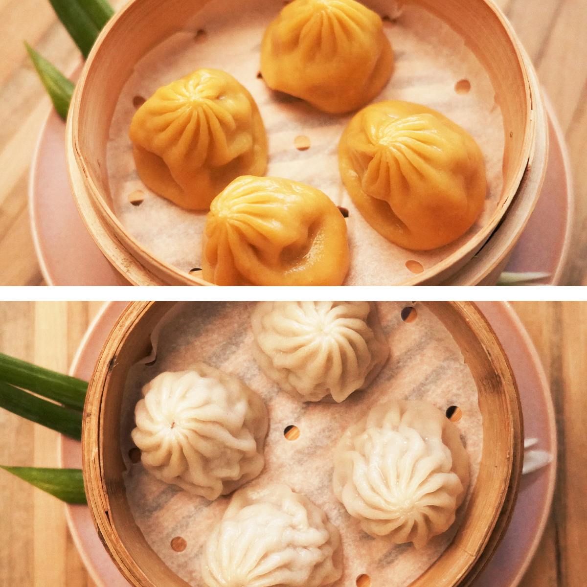 Chicken + Pork Soup Dumplings Combo by Nom Wah