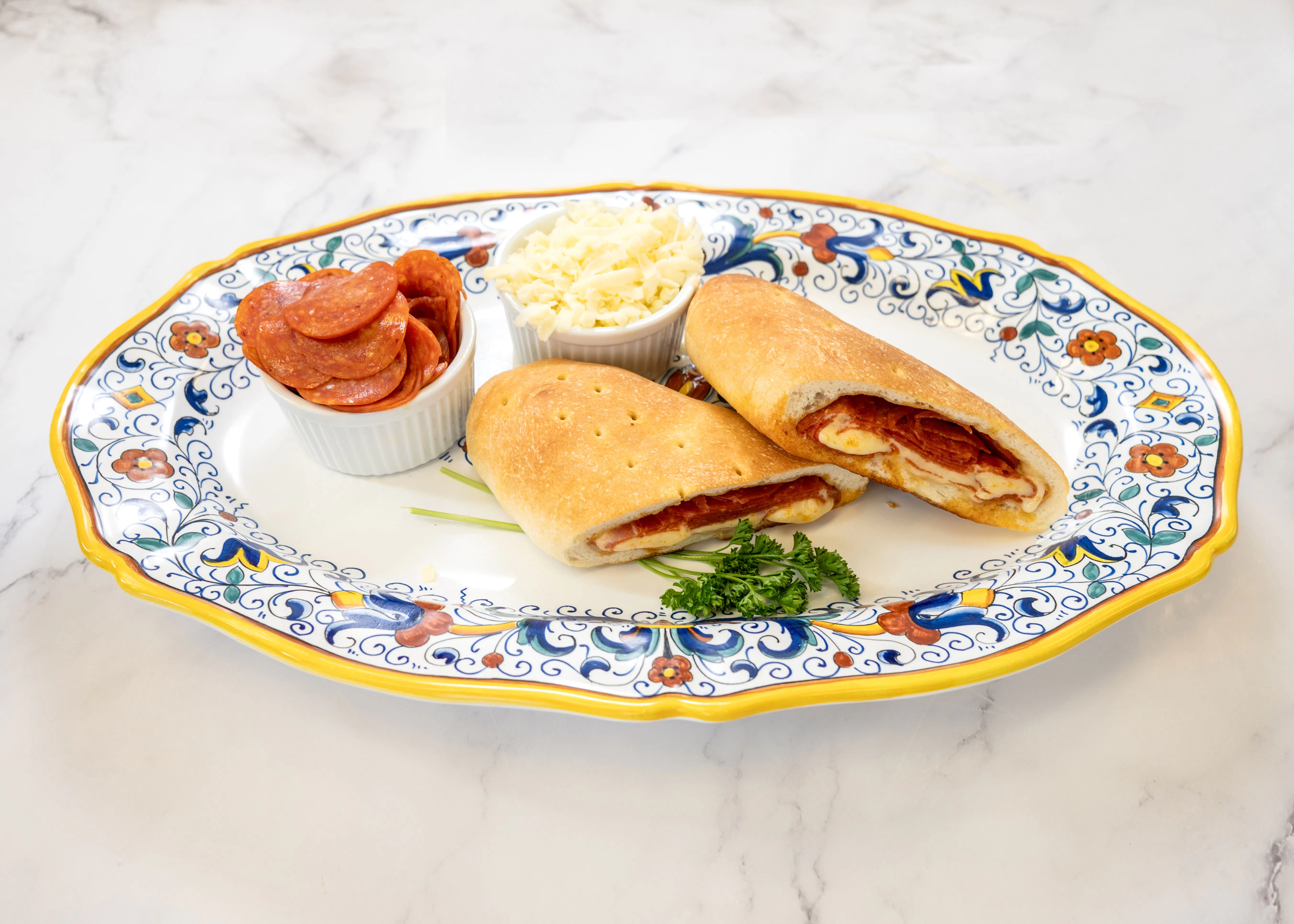 Pepperoni & Cheese Specialty Stuffed Bread by Marchiano's Bakery - Alternate image 1