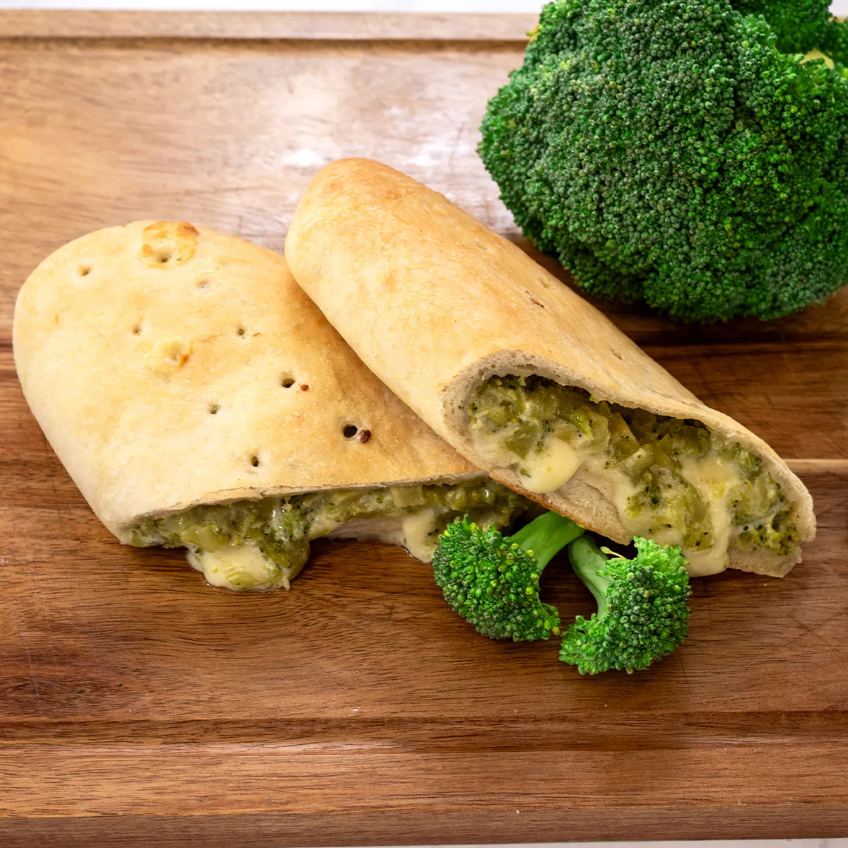 Broccoli & Cheese Specialty Stuffed Bread by Marchiano's Bakery