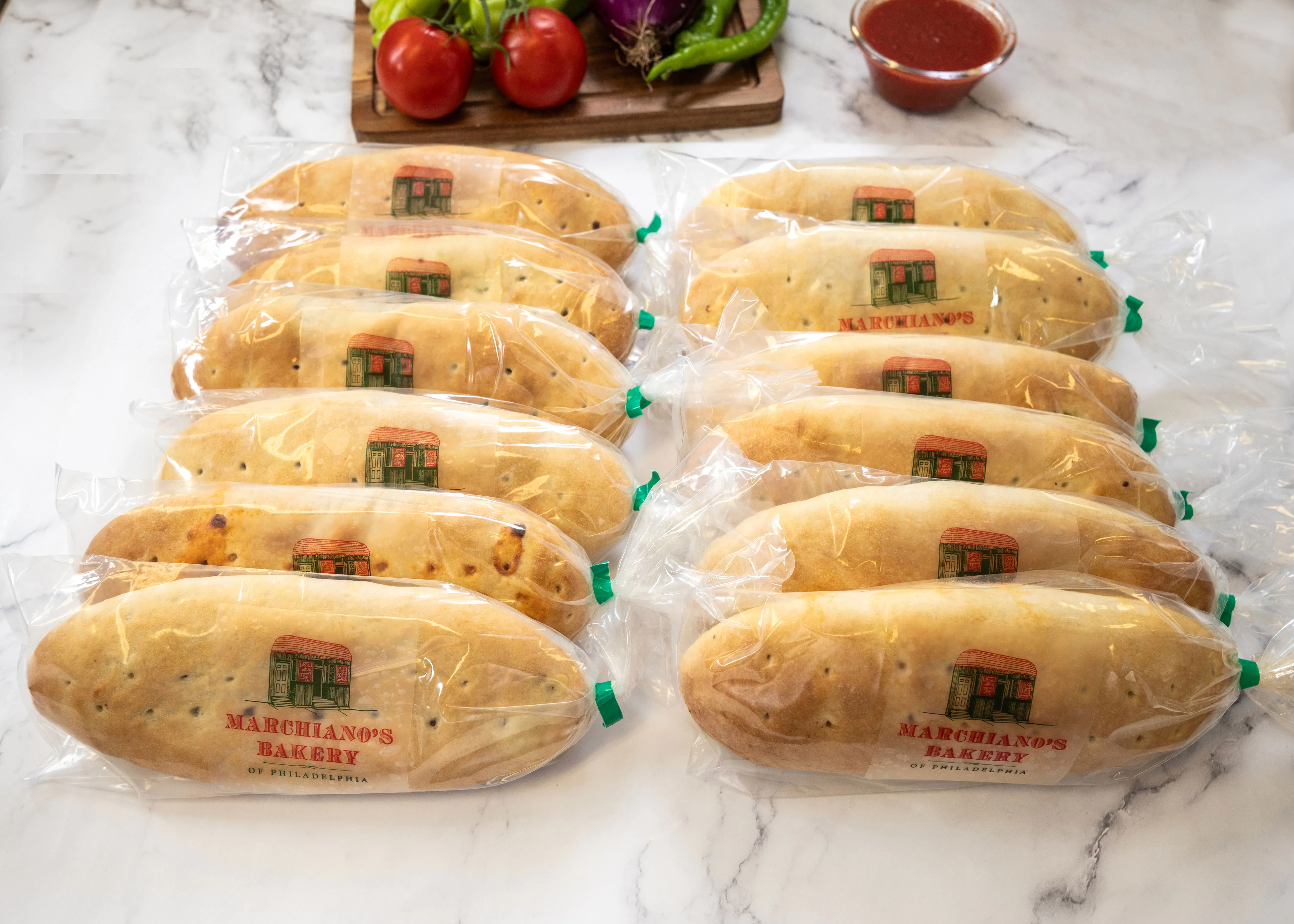 Broccoli & Cheese Specialty Stuffed Bread by Marchiano's Bakery - Alternate image 2