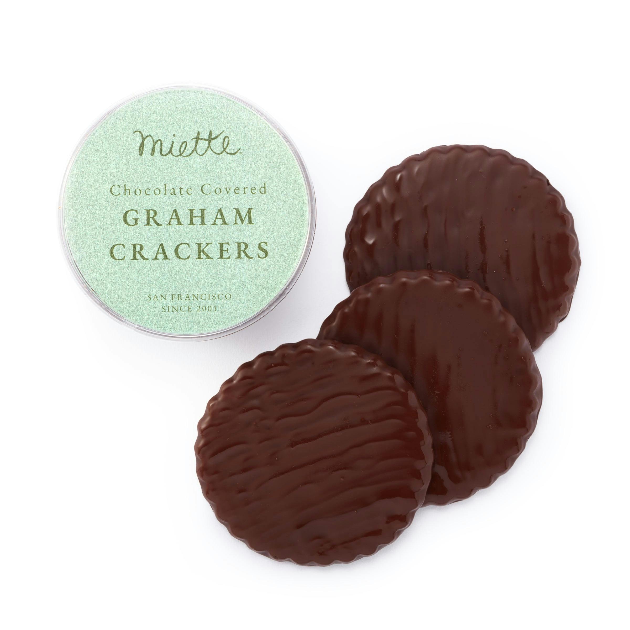 Chocolate Covered Graham Crackers - 12 Pack by Miette Patisserie