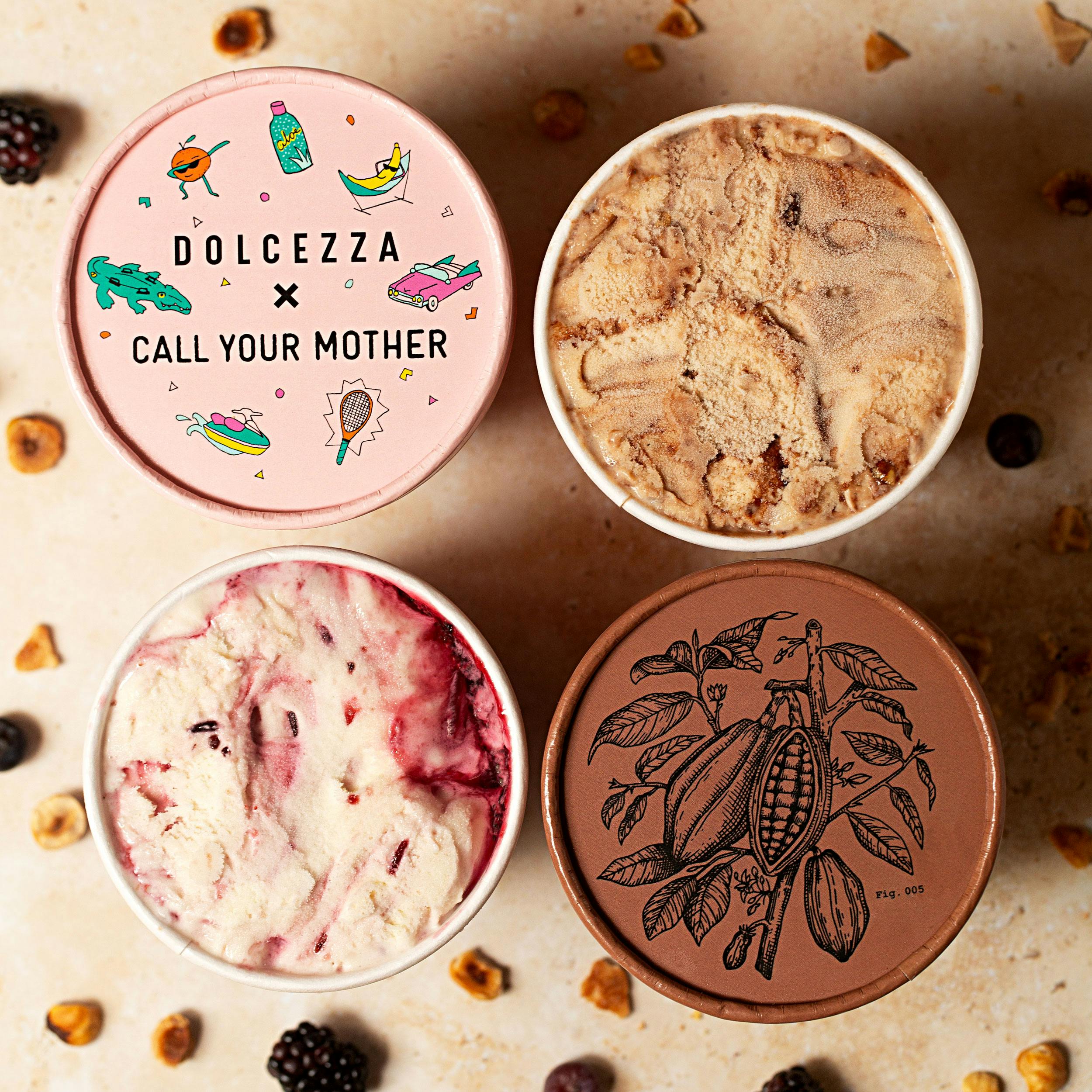 Gelato Best Sellers - 4 Pints by Dolcezza Gelato