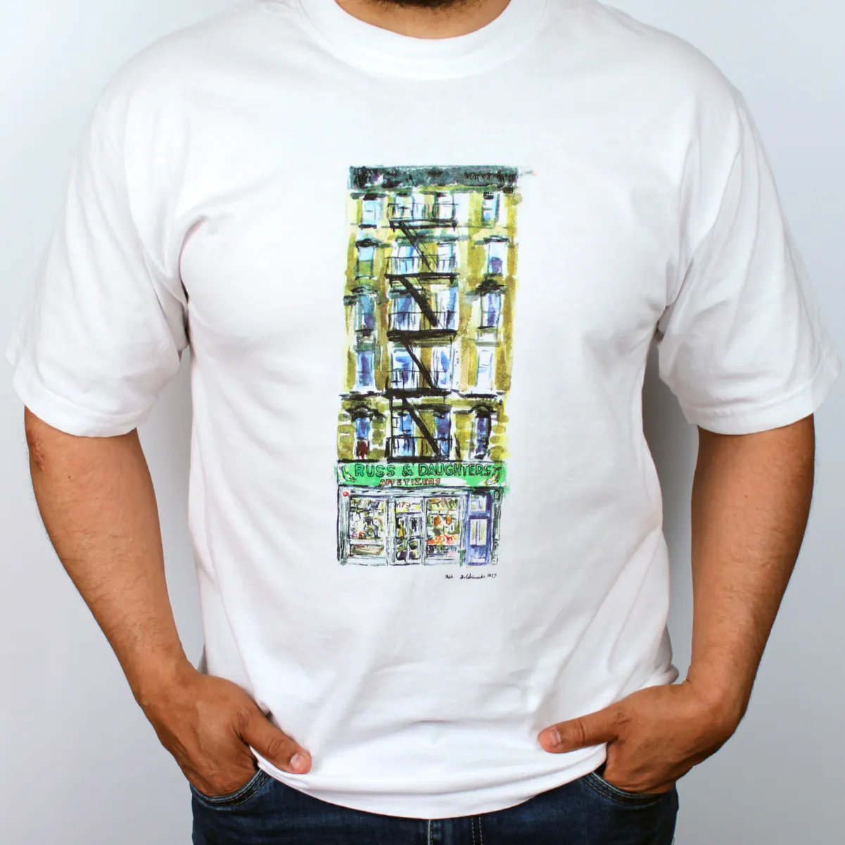 Russ & Daughters Storefront T-Shirt by Russ & Daughters