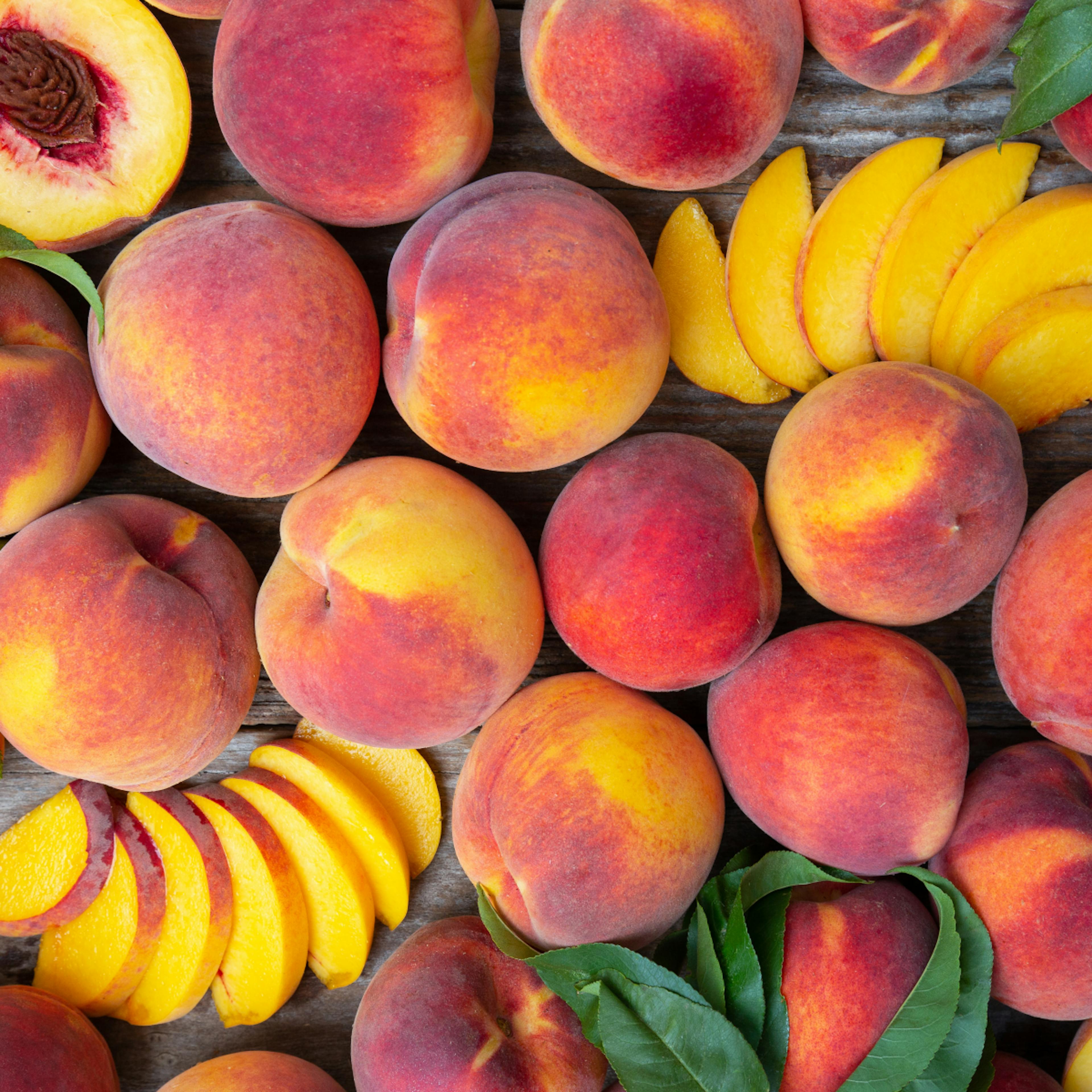 Organic Yellow Peaches by Frog Hollow Farm