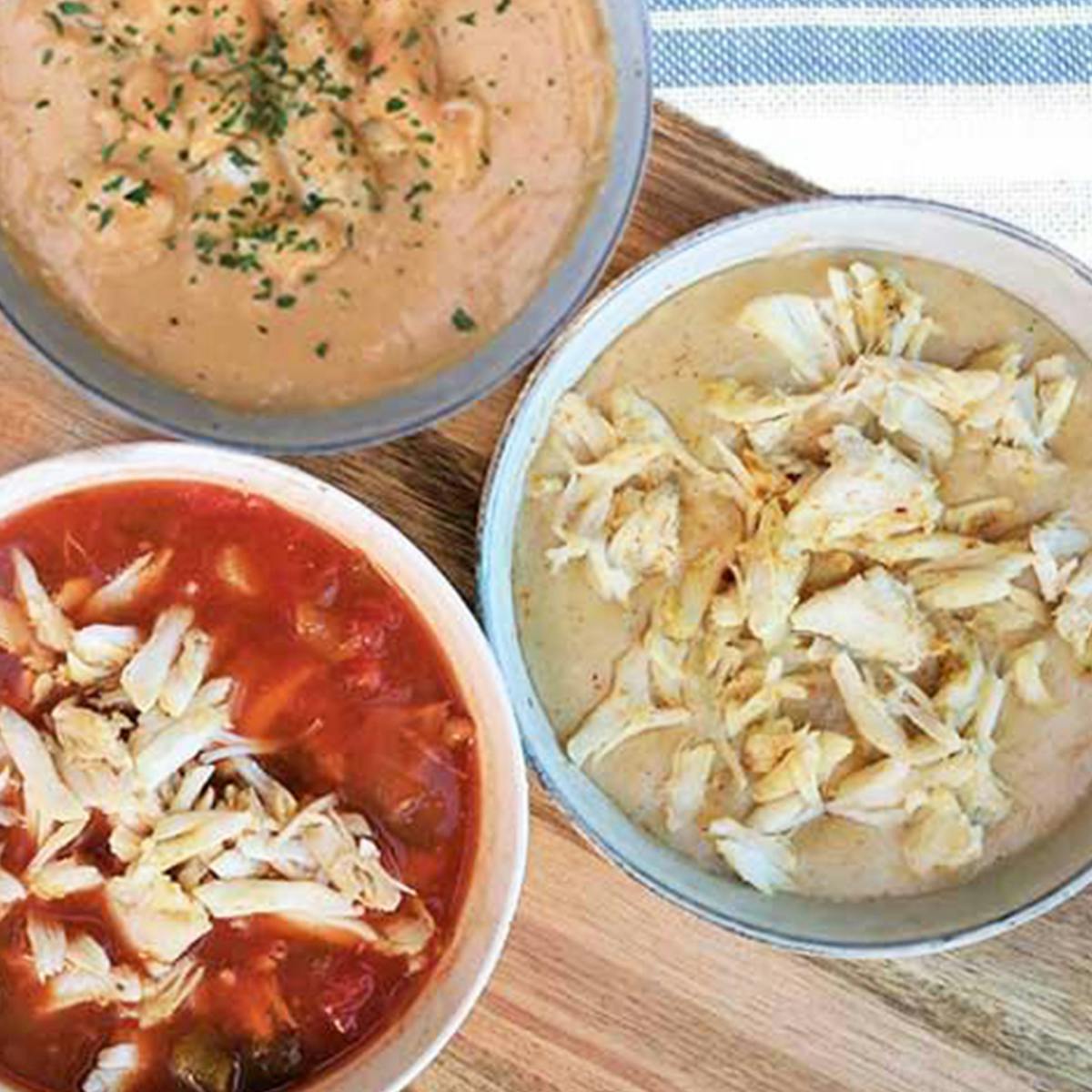 Seafood Soup Sampler - 3 Qts. by Cameron's Seafood