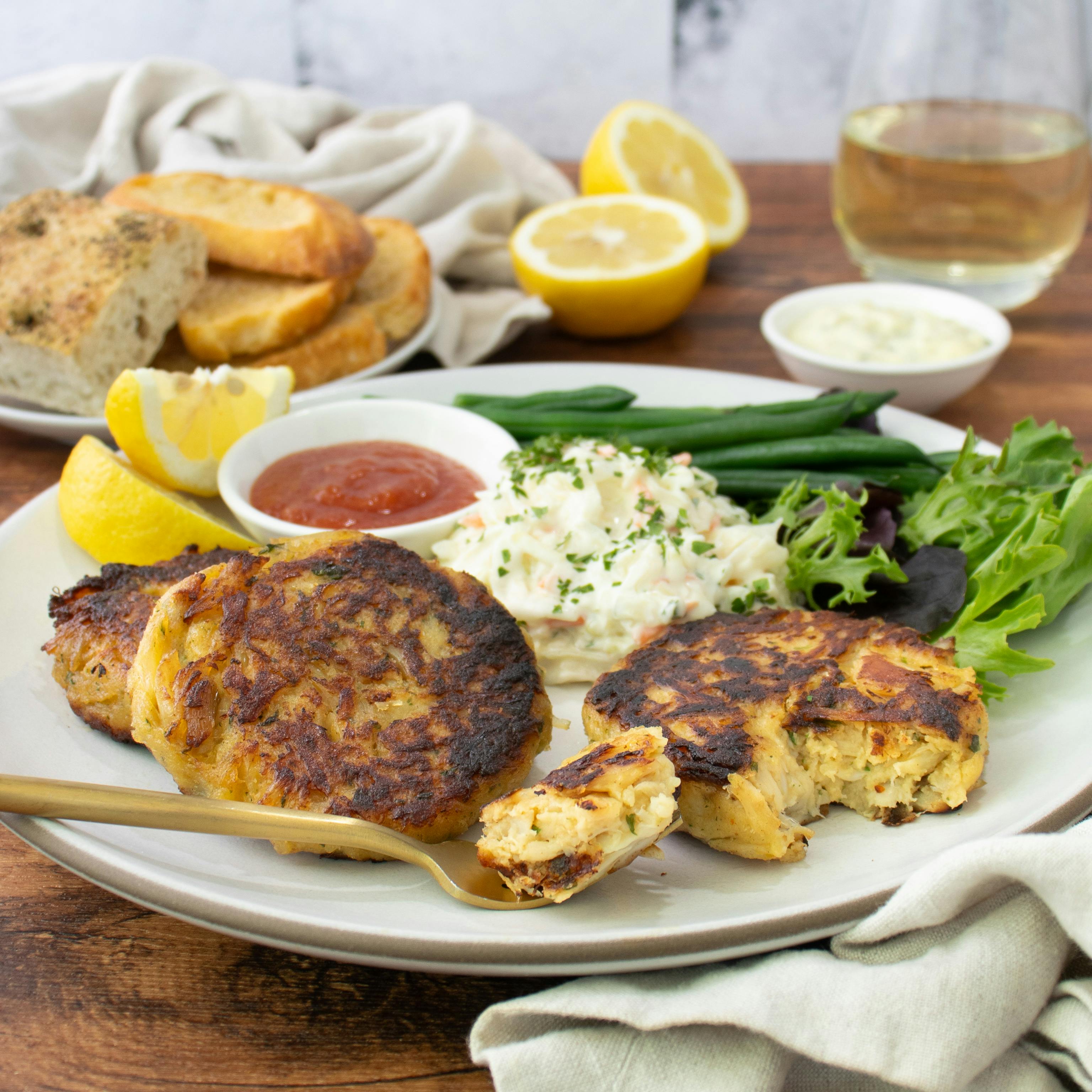 Gluten-Free Maryland Jumbo Lump Crab Cakes by Cameron's Seafood - Alternate image 3