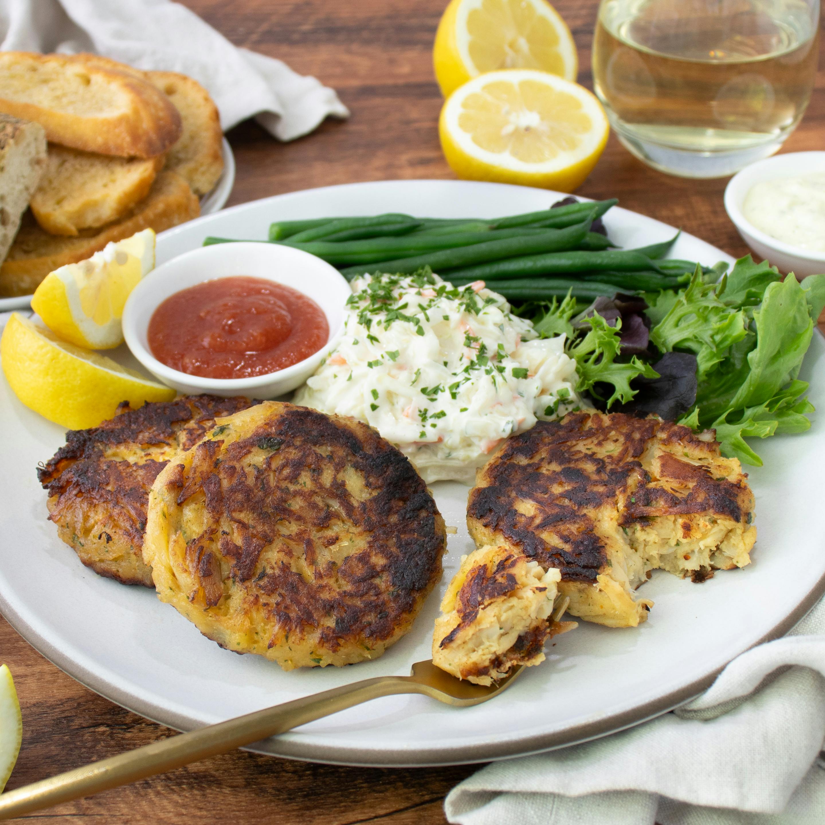 Gluten-Free Maryland Jumbo Lump Crab Cakes by Cameron's Seafood - Alternate image 2