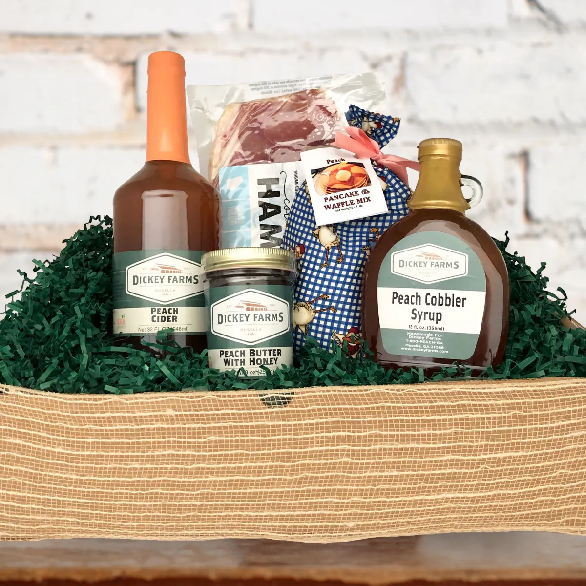 Peach Breakfast Sampler + Cider by Dickey Farms