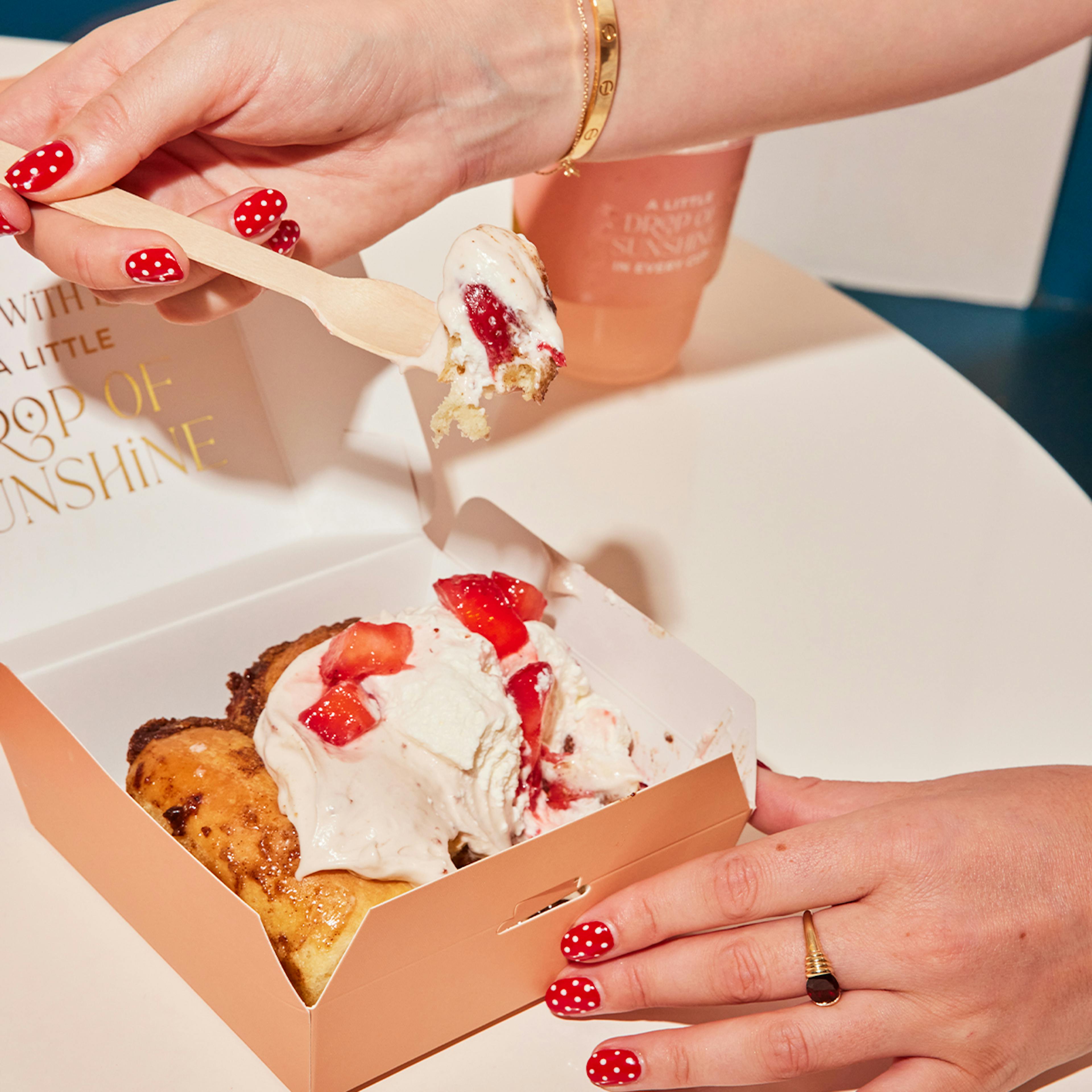 Drop of Sunshine x The Hive Berry Cherry Cinnamon Rolls by The Hive - Alternate image 1