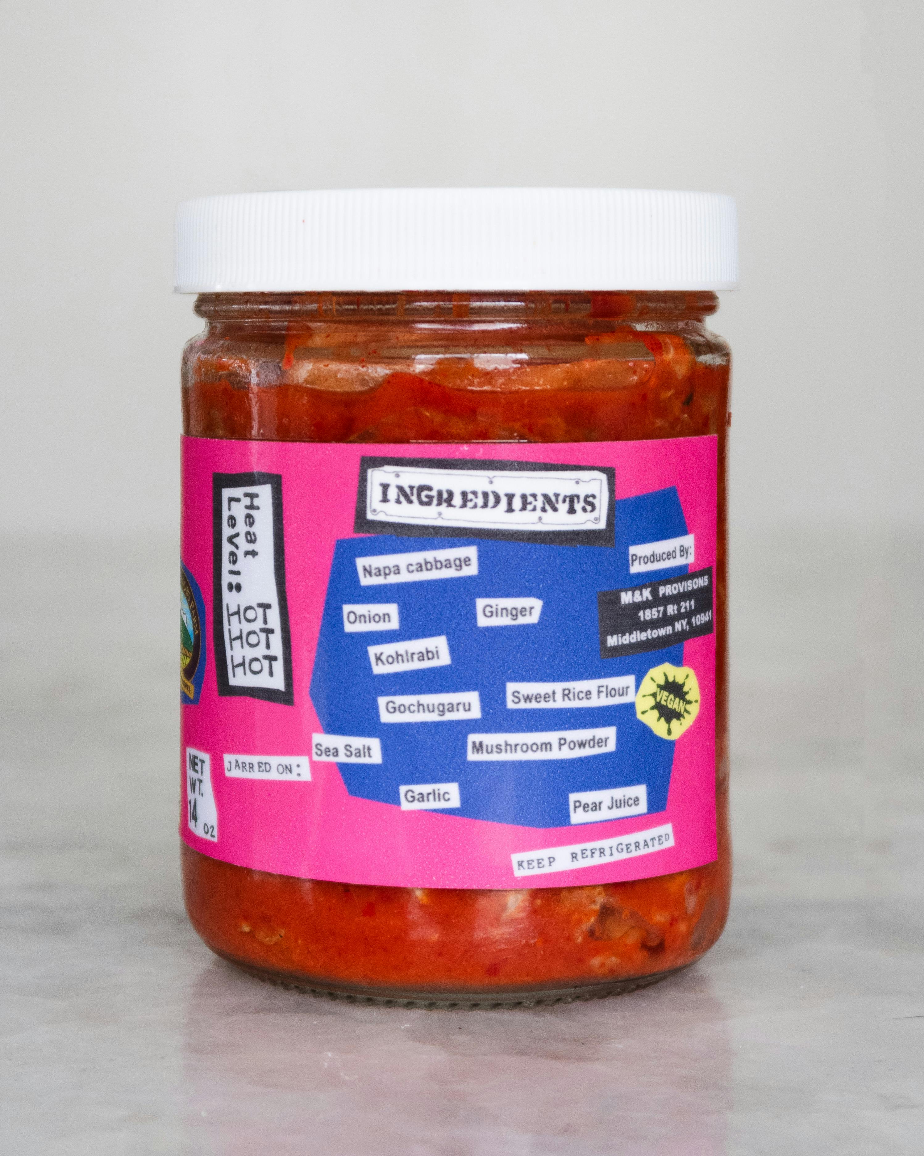 Norwich x Danny Bowien Red Hot Napa Cabbage Kimchi - 3 Pack by Norwich Meadows Farm - Alternate image 1