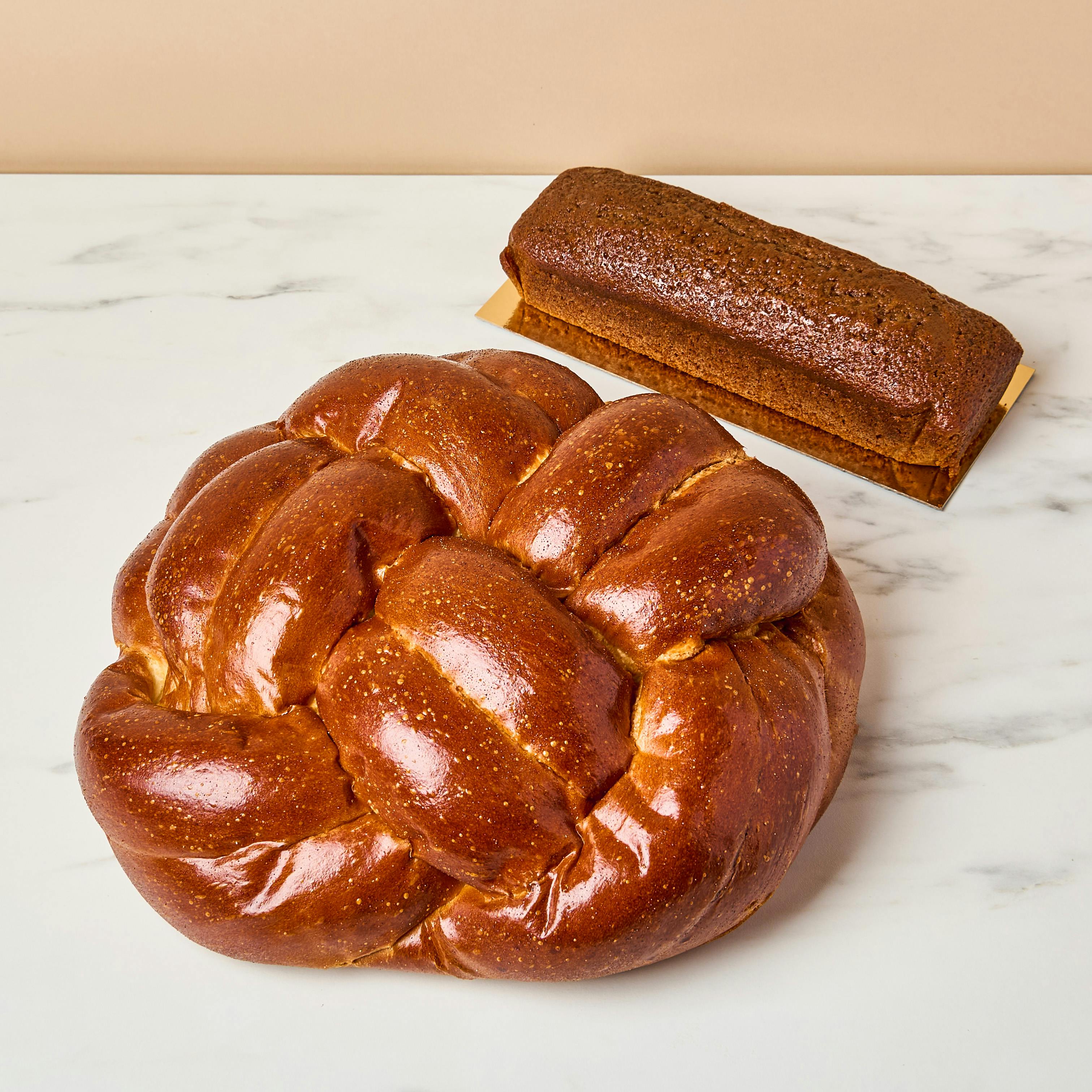 High Holiday Honey Loaf Cake + Round Honey Challah Combo by Liv Breads - Alternate image 3