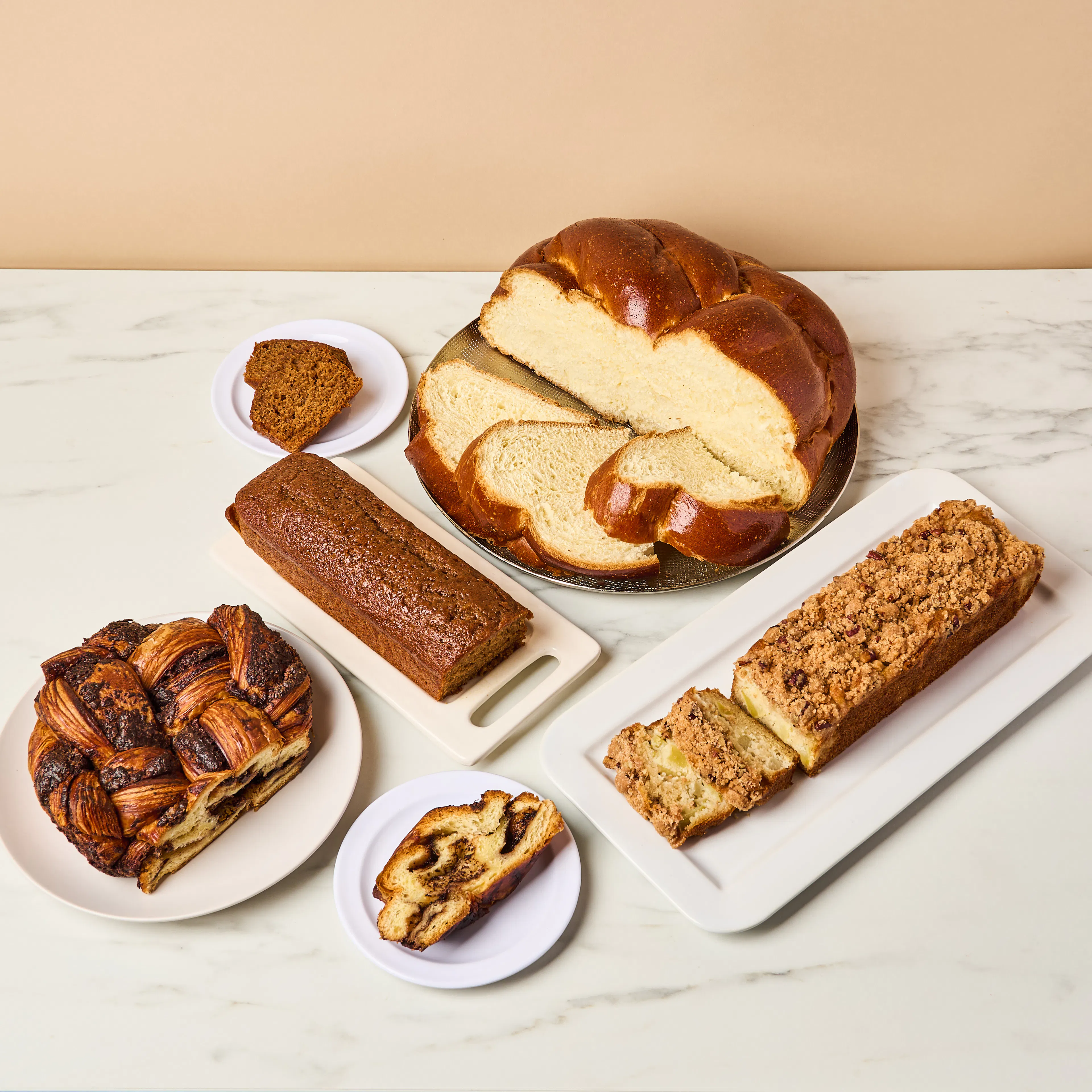 High Holiday Cake + Challah Sampler by Liv Breads