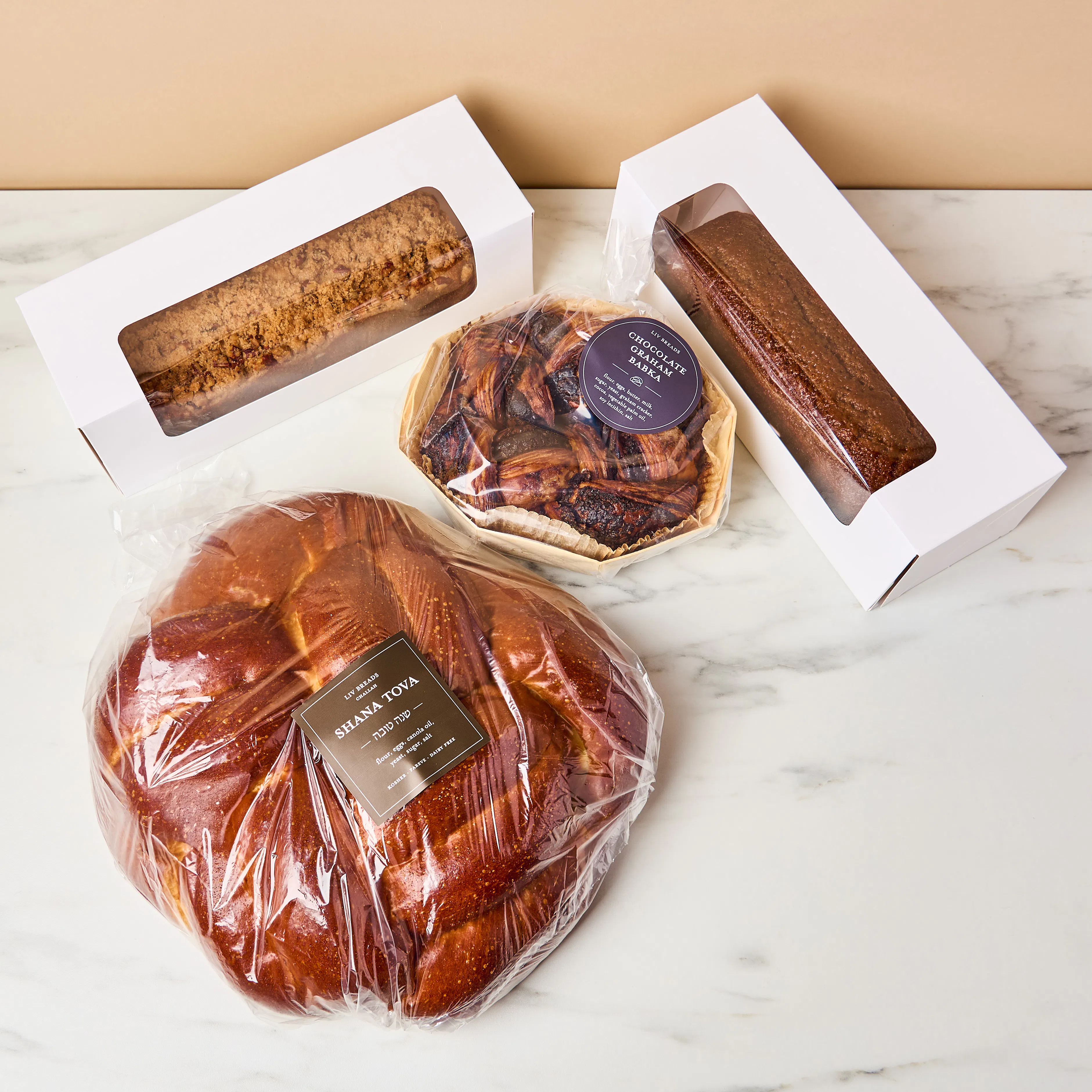High Holiday Cake + Challah Sampler by Liv Breads - Alternate image 1