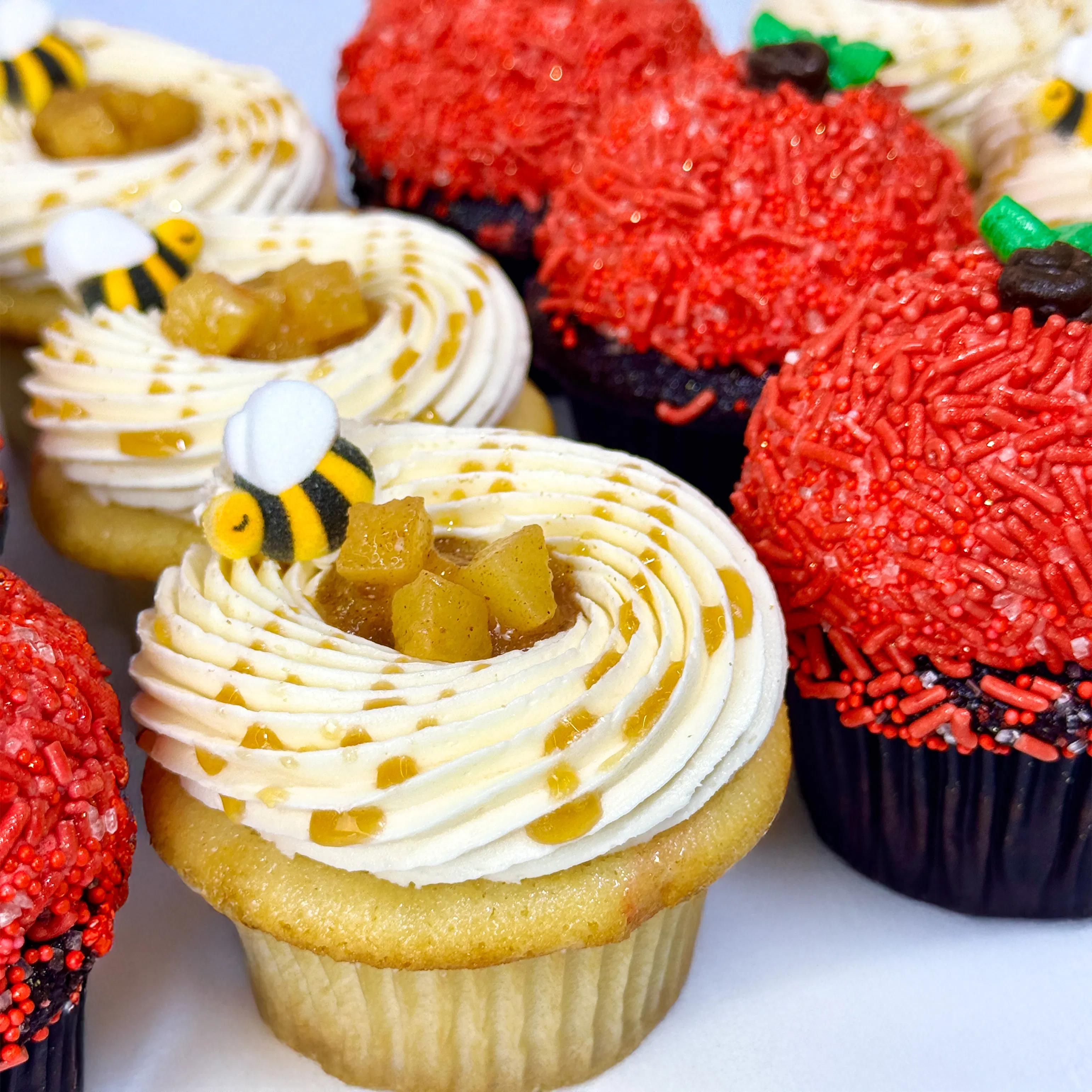 Apples & Honey Cupcakes - 12 Pack by Trophy Cupcakes - Alternate image 2