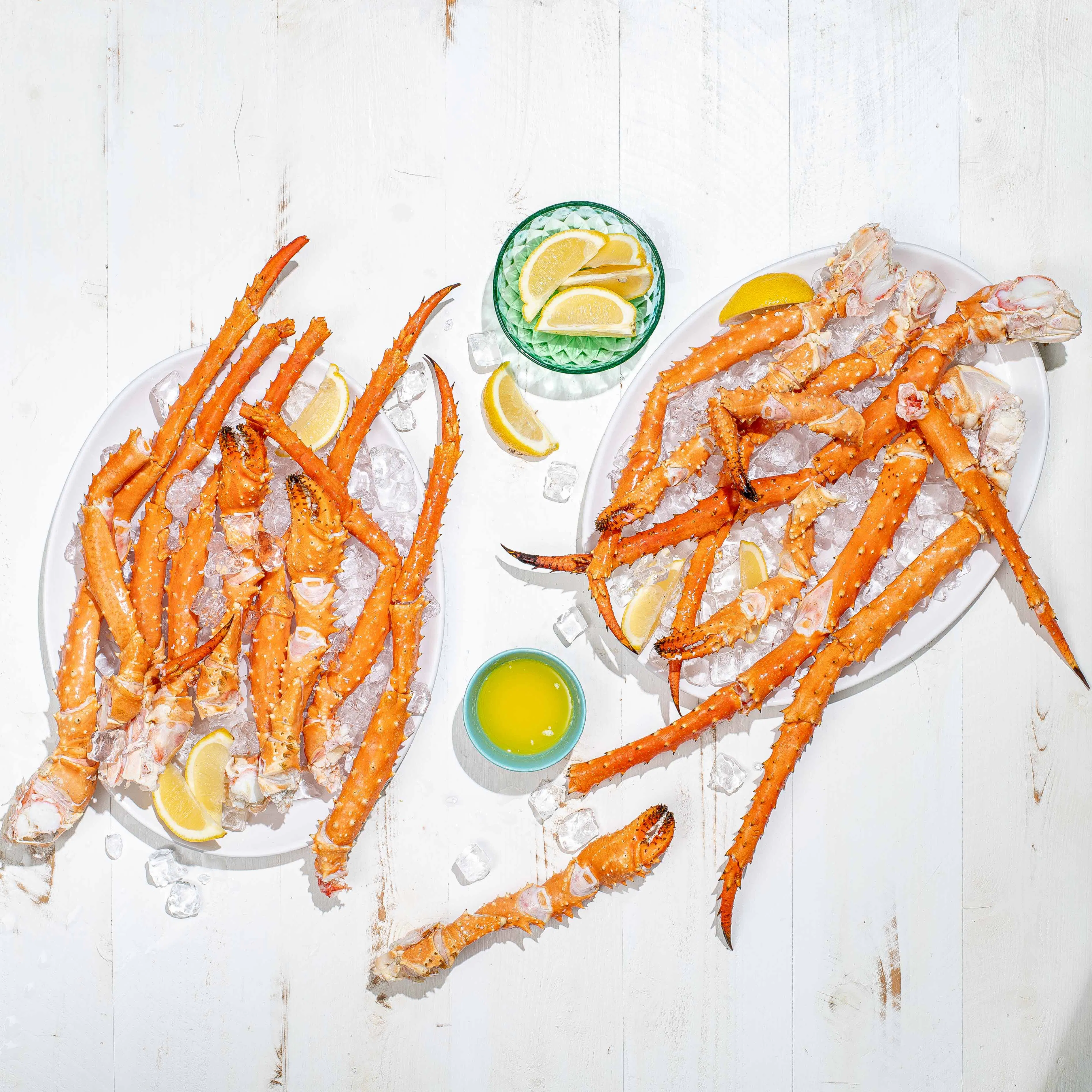 2 lbs Alaskan King Crab Legs + 6 Salmon Fillets FREE by SeaBear Smokehouse - Alternate image 1