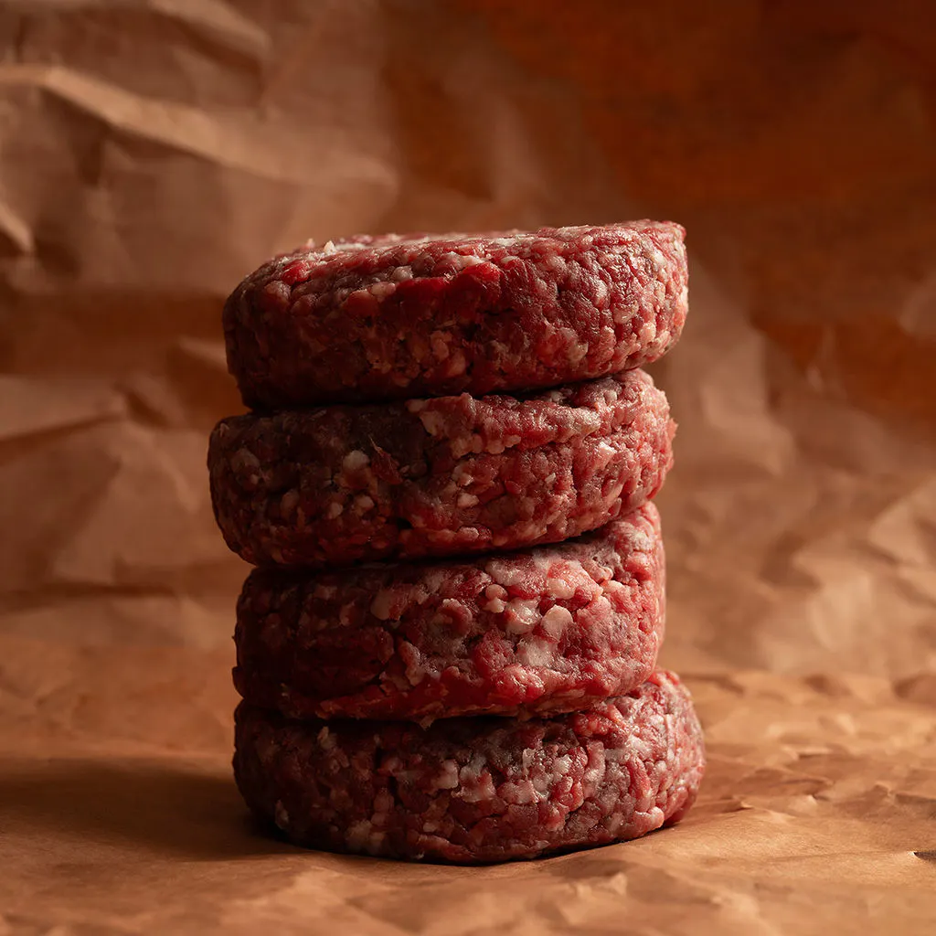 Peter Lugers USDA Prime Burgers 6 Pack + Thick Cut Bacon by Peter Luger Steak House - Alternate image 1