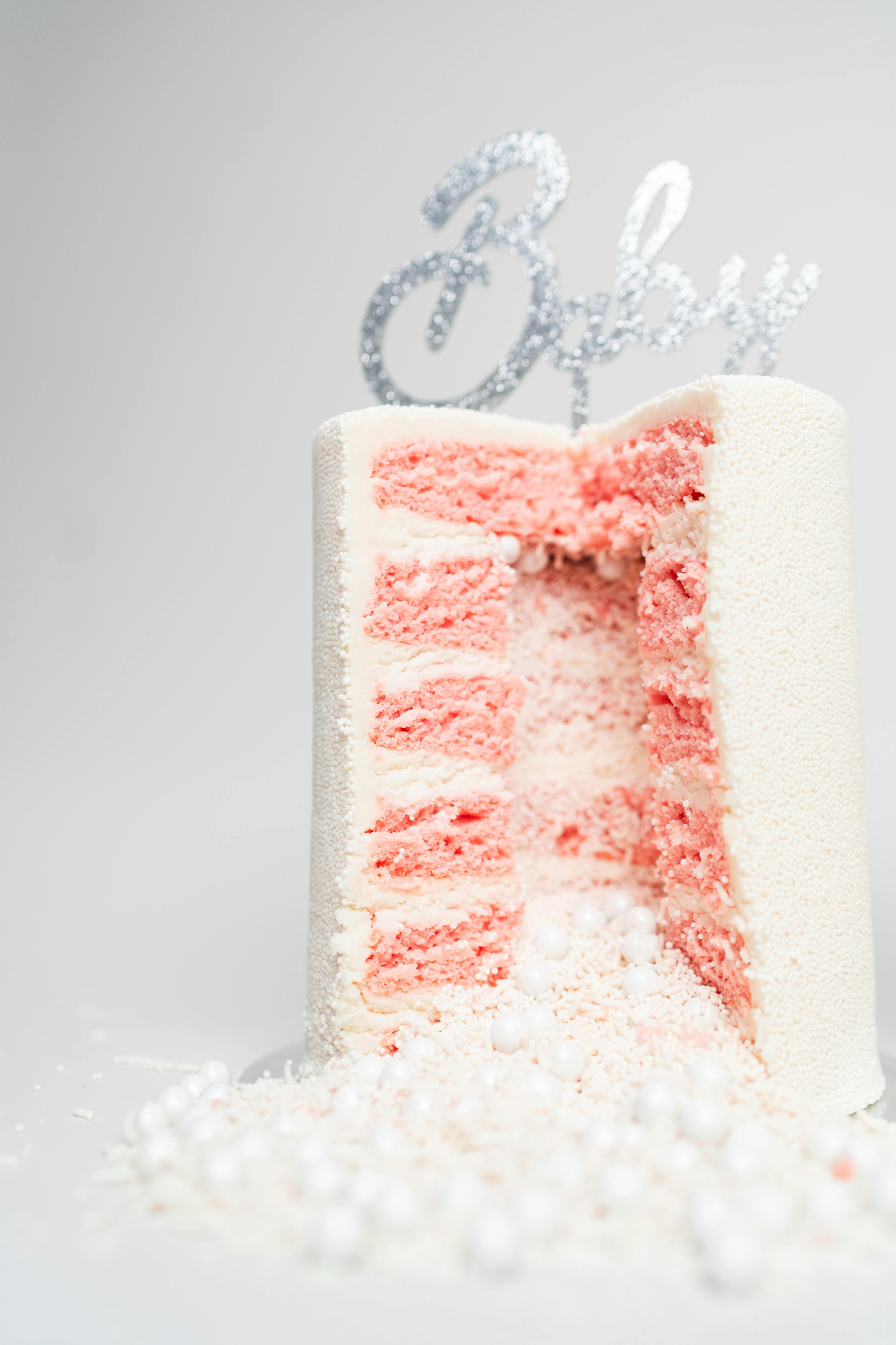Gender Reveal Explosion® Cake by Flour Shop - Alternate image 1