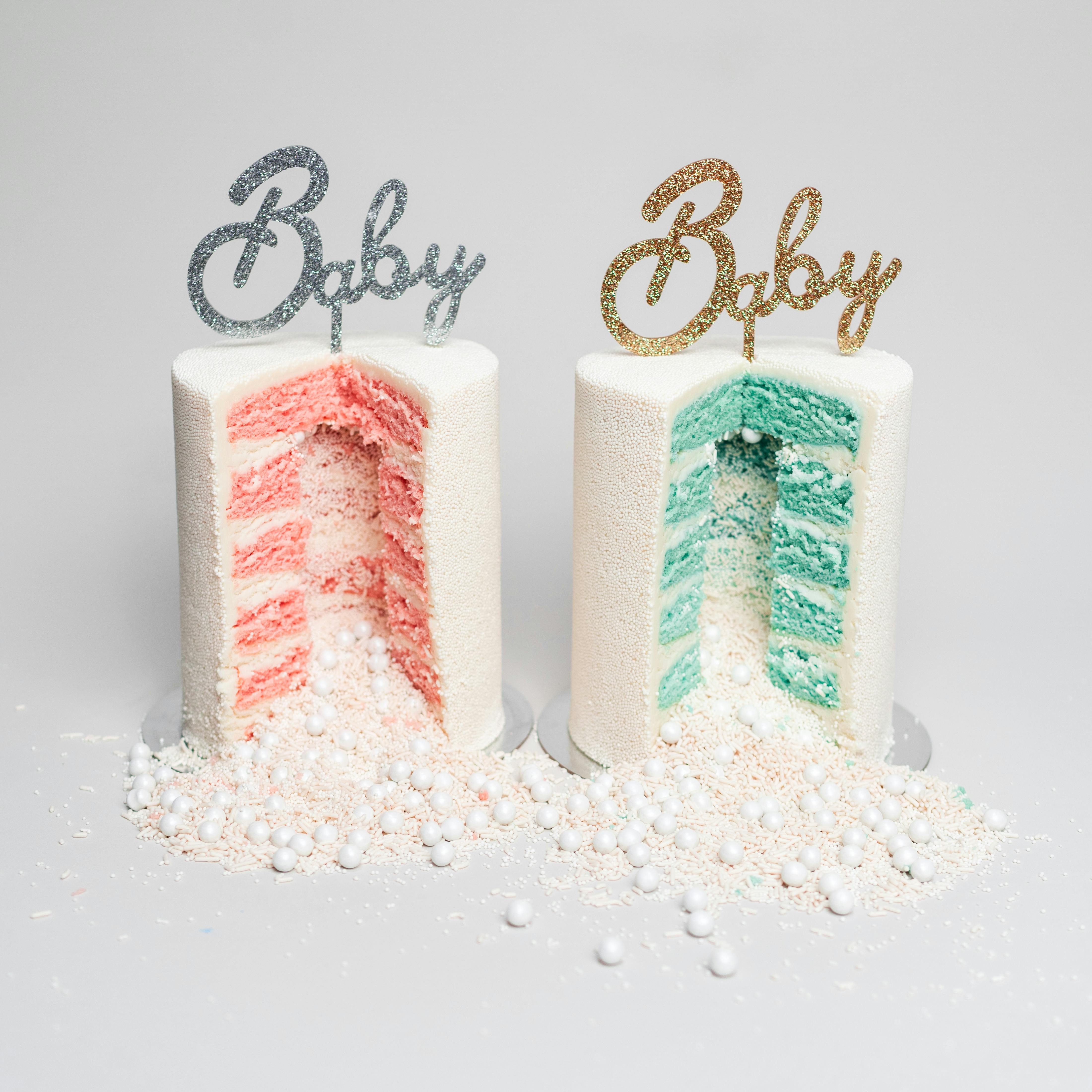 Gender Reveal Explosion® Cake by Flour Shop - Alternate image 2