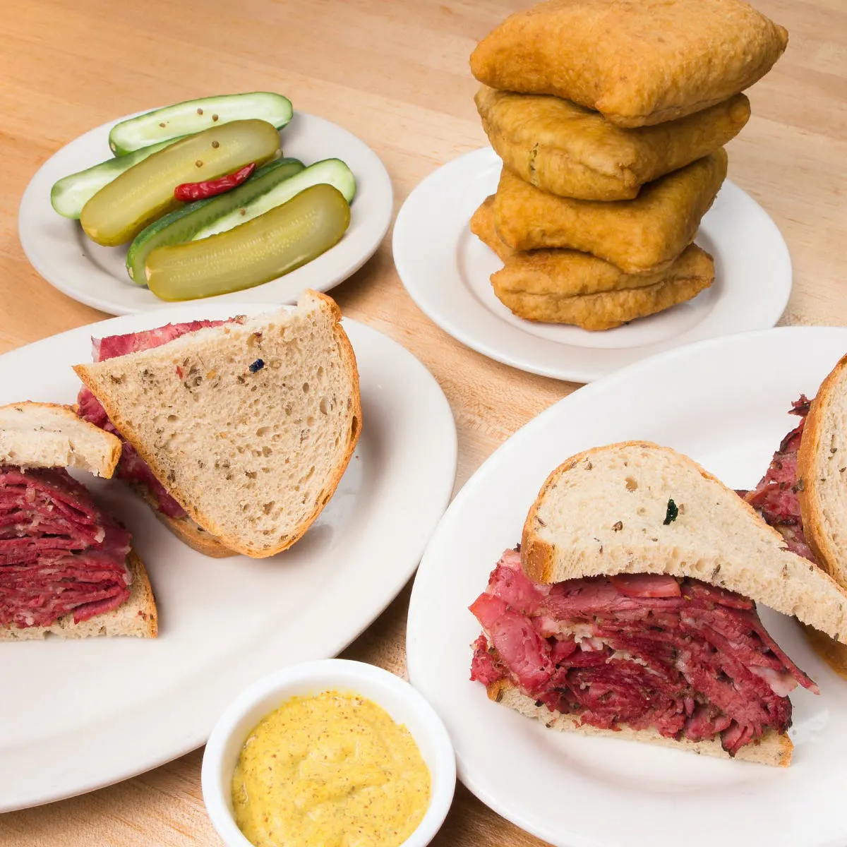 Pastrami Sandwich Kit for 4 + 1lb Pastrami FREE by Sarge's Deli
