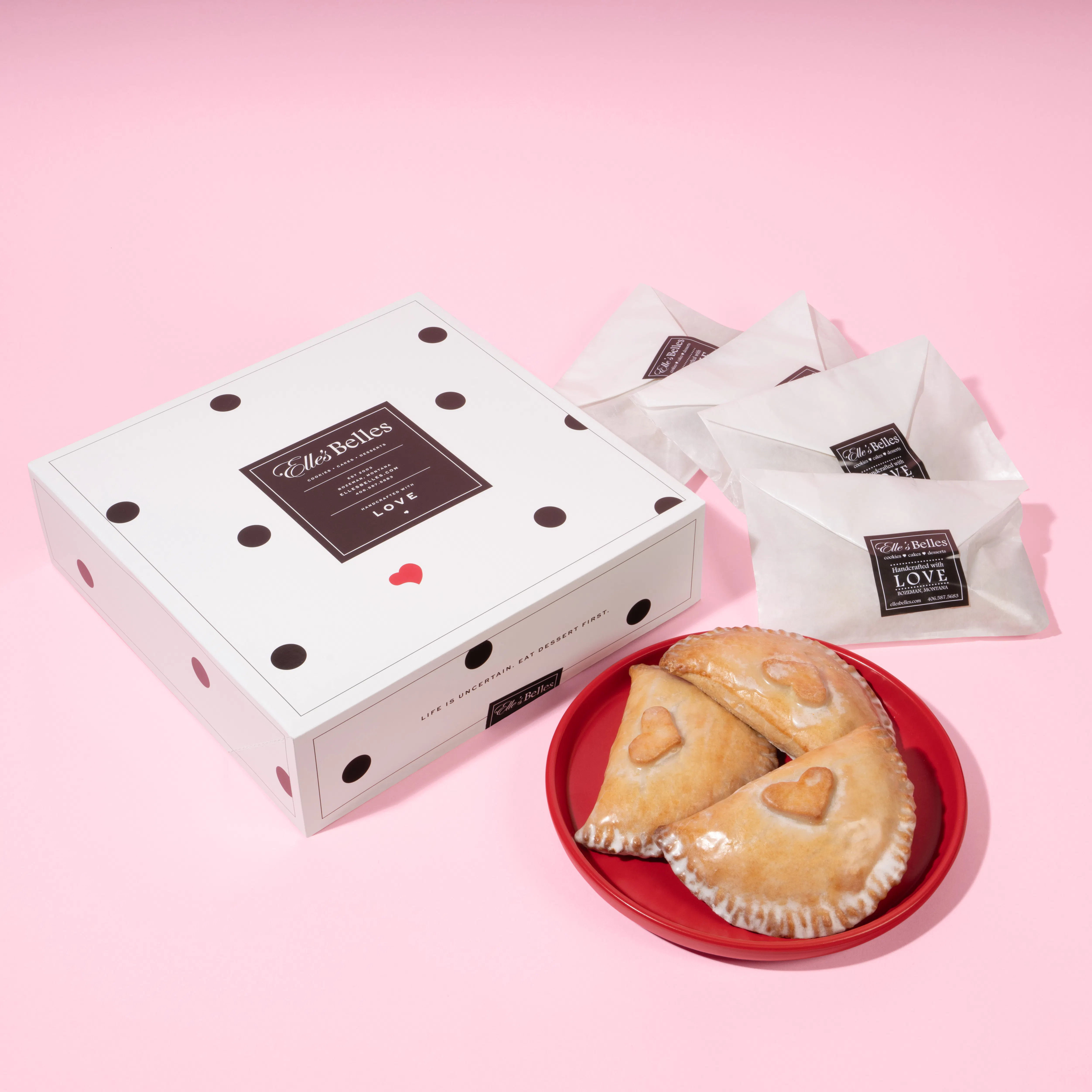Huckleberry Hand Pies + 4 Daisy Cookies FREE by Elle's Belles Bakery - Alternate image 1