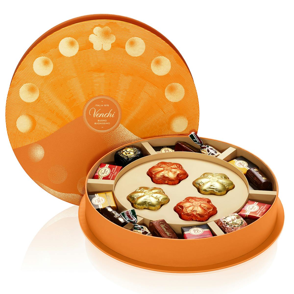 Mid-Autumn 2025 Fase Lunare Round Hamper Gift Box by Venchi - Alternate image 4