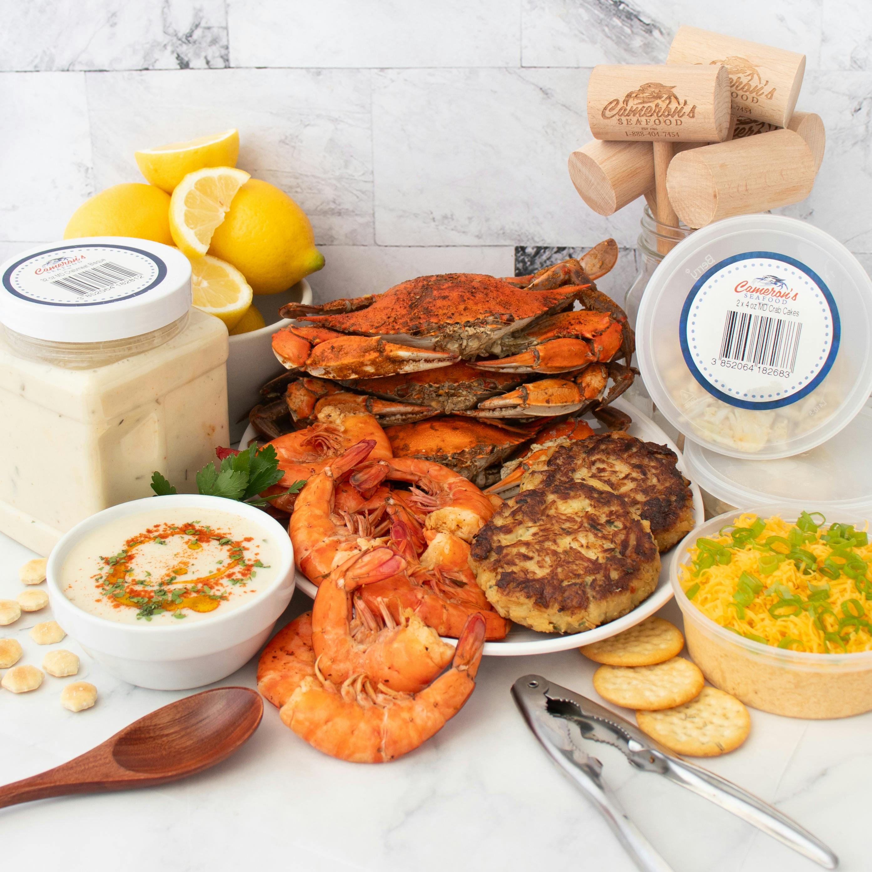 Maryland Seafood Sampler for 6 by Cameron's Seafood - Alternate image 1