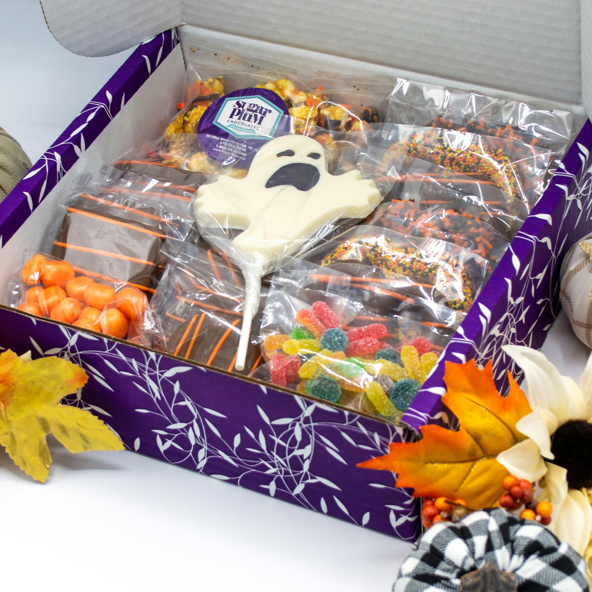 Halloween "Boo" Box Sweets Sampler by Sugar Plum - Alternate image 1