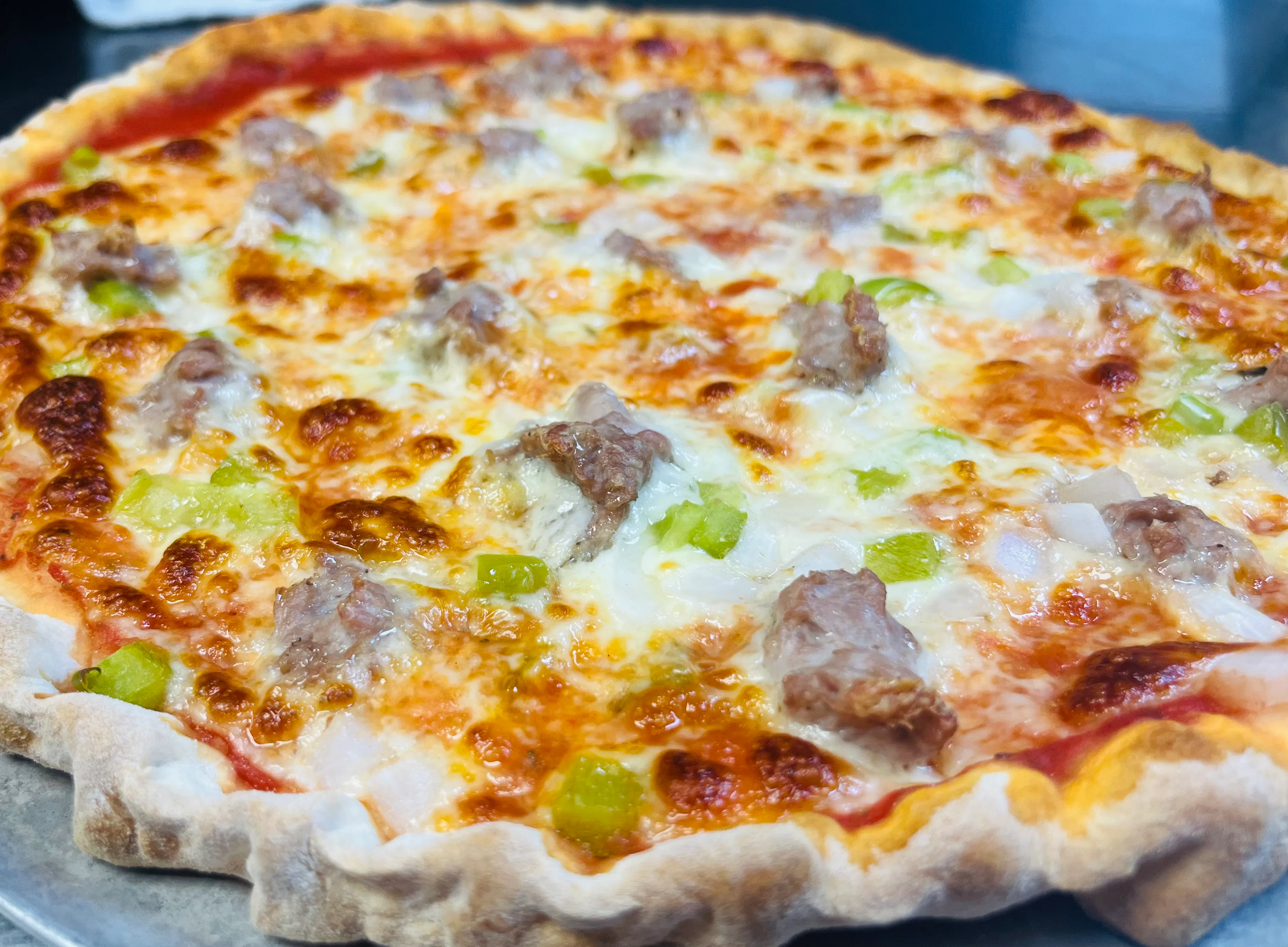 “Sammy’s Special” Sausage, Onion, & Pepper Pizza by Sammy's Pizza - Alternate image 1