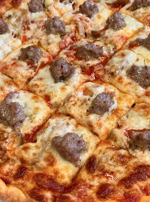 “Crew Special” Pepperoni, Sausage, Cheese, & Mushroom Pizza by Sammy's Pizza - Alternate image 1