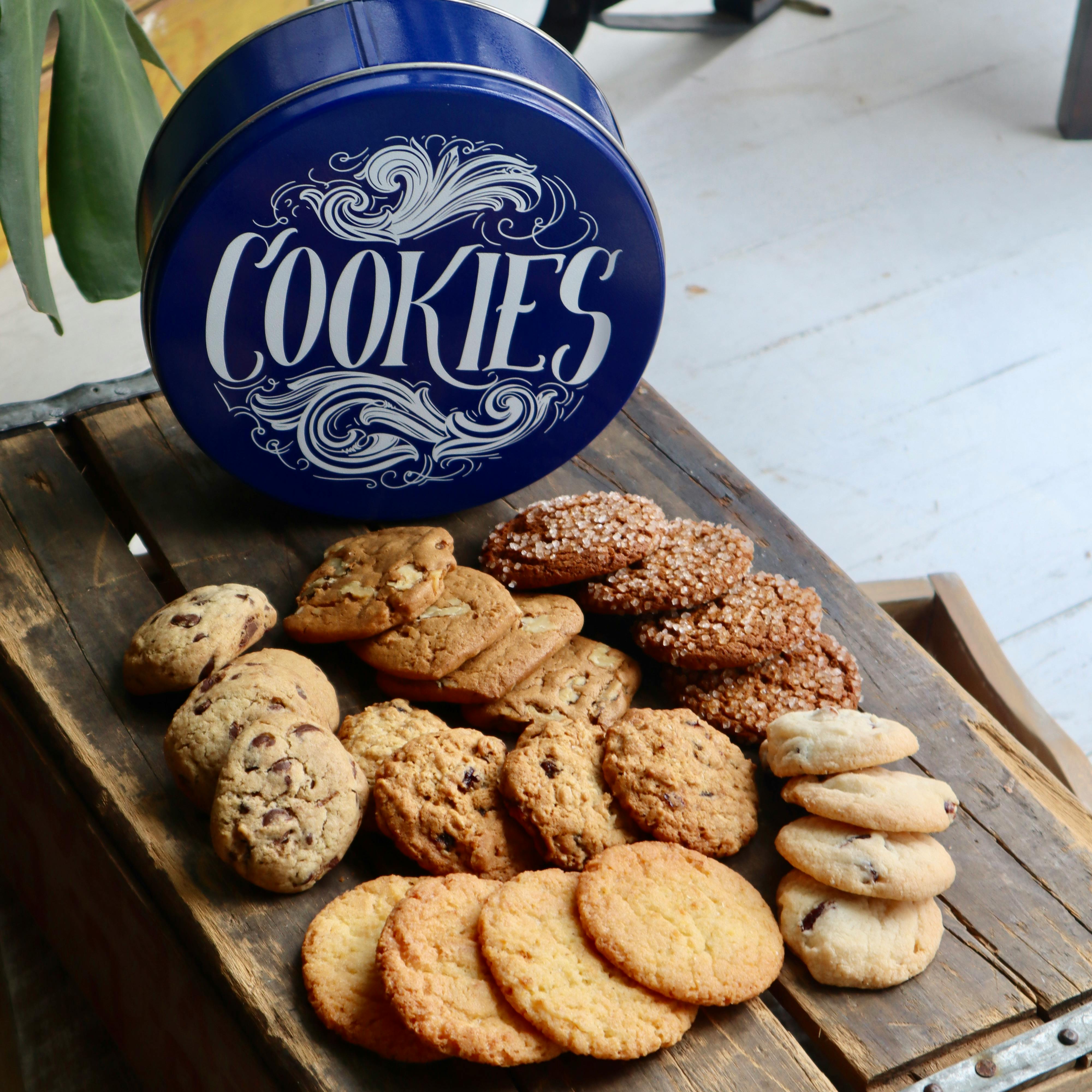 Big Bluegrass Cookie Sampler Gift Tin by Holly Hill | Goldbelly
