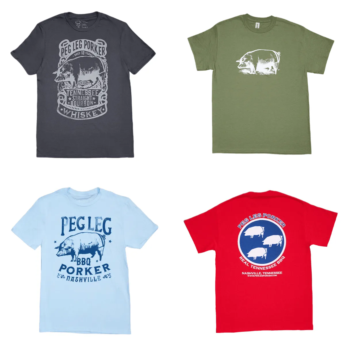 Peg Leg Porker T-Shirt by Peg Leg Porker