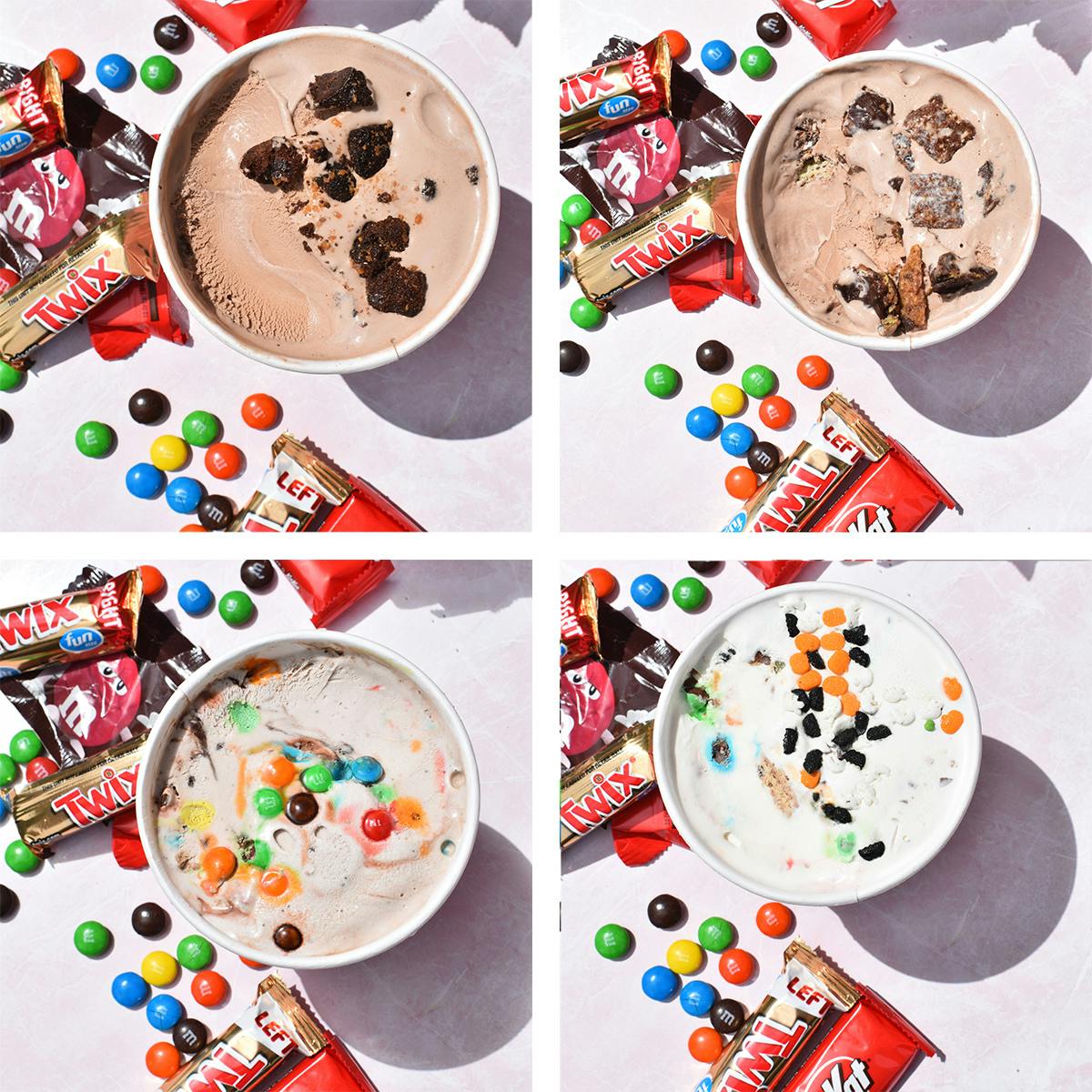 Trick-or-Treat Ice Cream Sampler - 4 Pints by Andia's Ice Cream