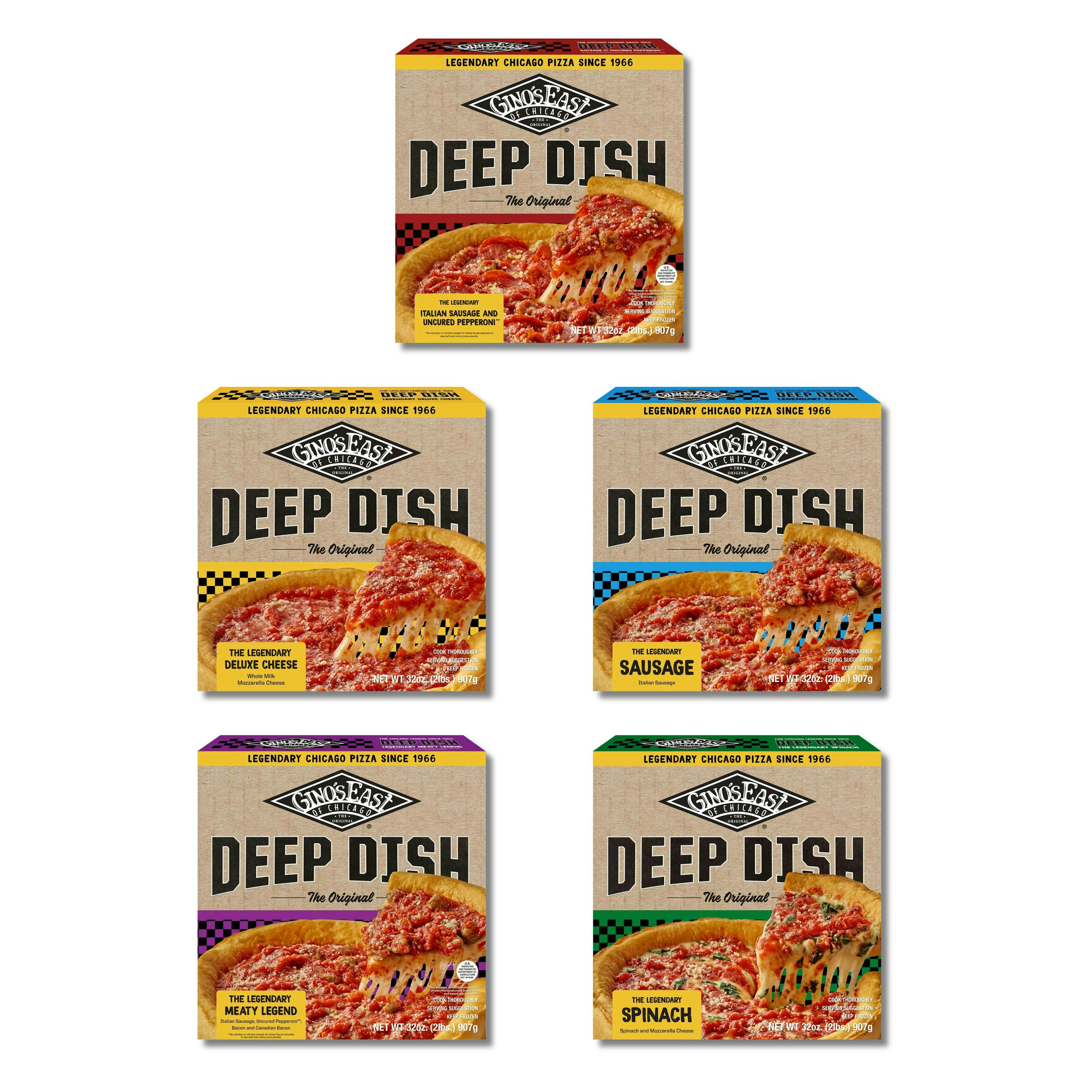Chicago Deep Dish Pizza Box - Buy 3 Get 2 Free by Gino's East - Alternate image 5
