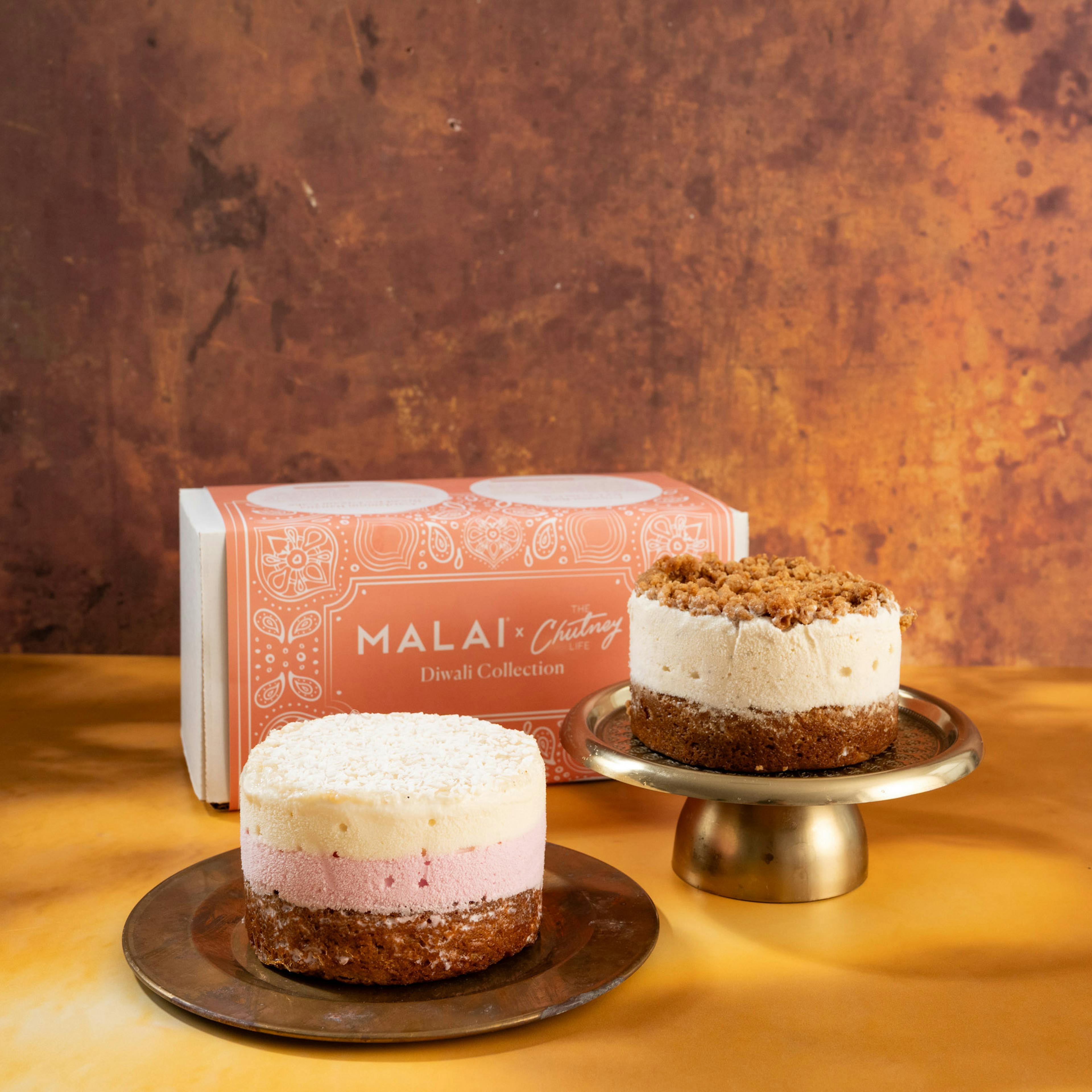 Malai x The Chutney Life Diwali Ice Cream Dessert Collection by Malai Ice Cream - Alternate image 2