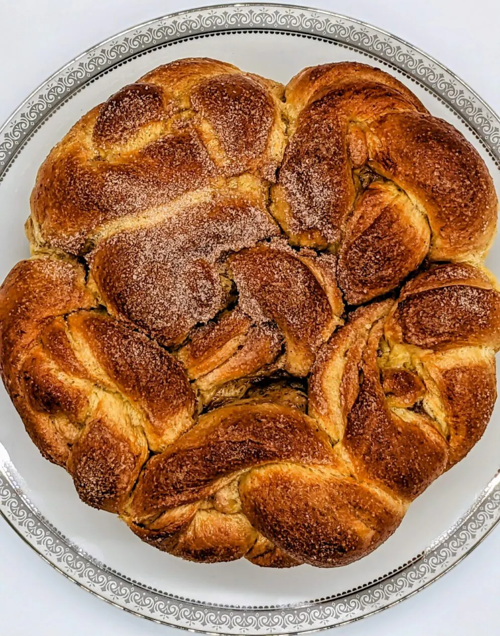 Braided Round Apple Challah - 2 Pack by Butterflake Bakery