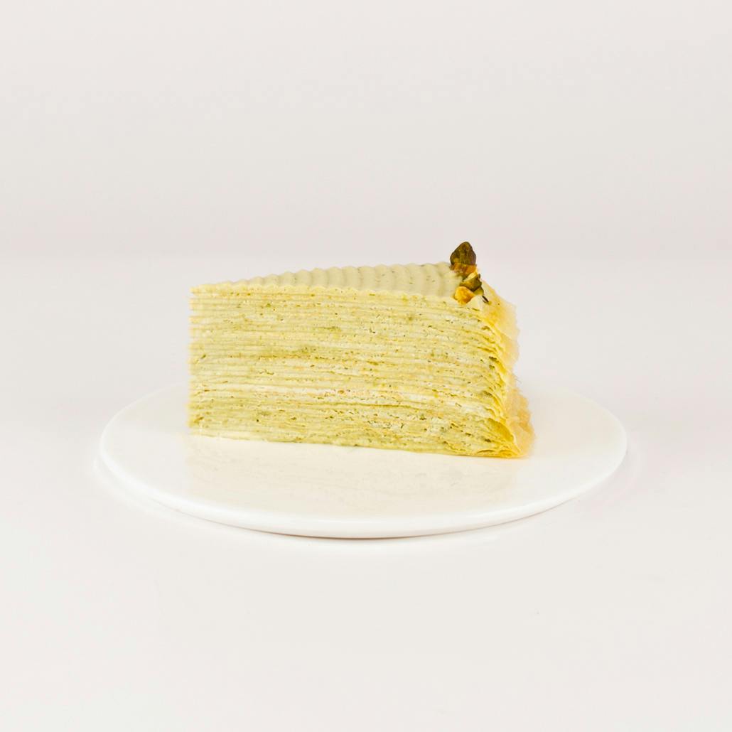Pistachio Mille Crêpes Cake by Lady M Confections - Alternate image 4