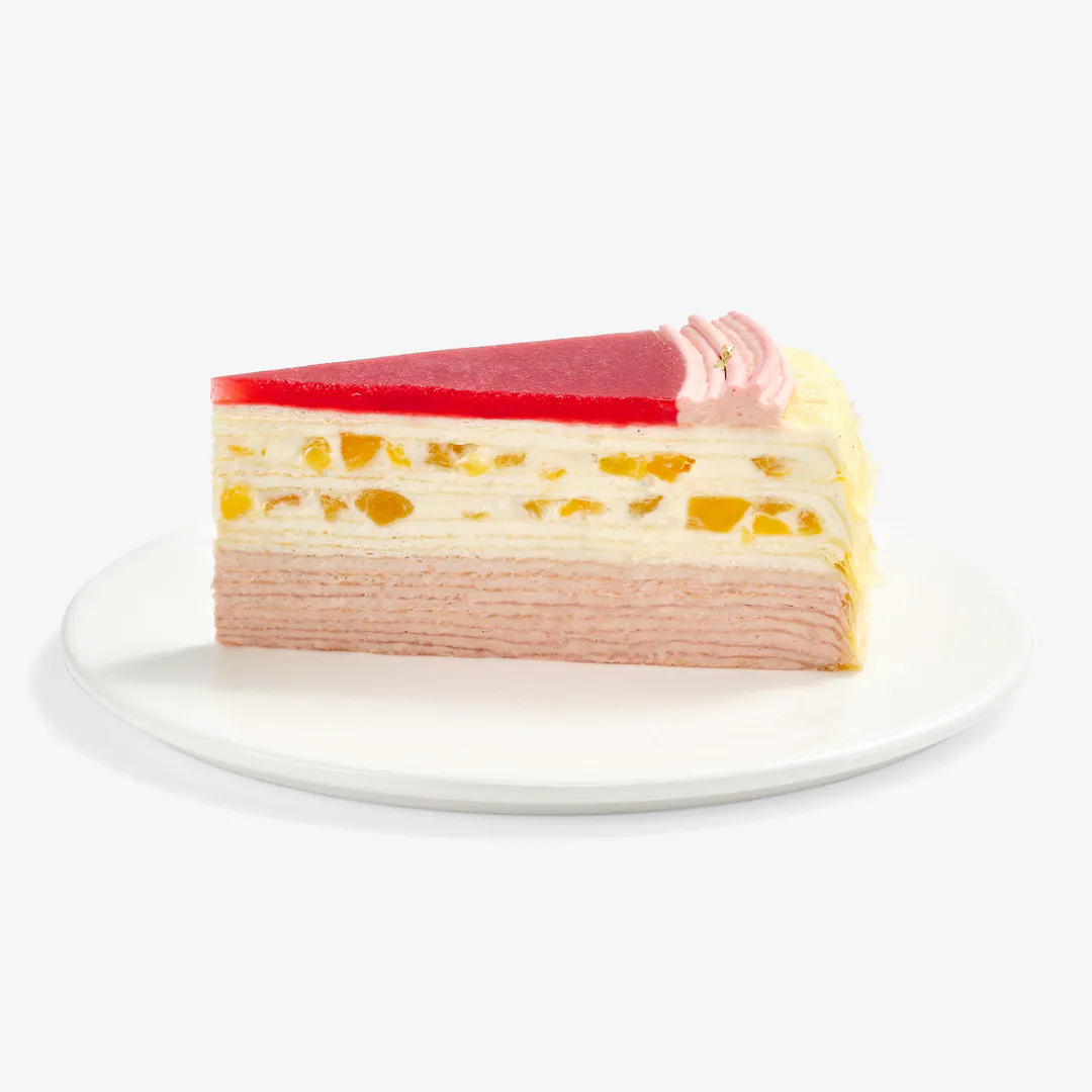 Peach Melba Mille Crêpes Cake by Lady M Confections - Alternate image 4