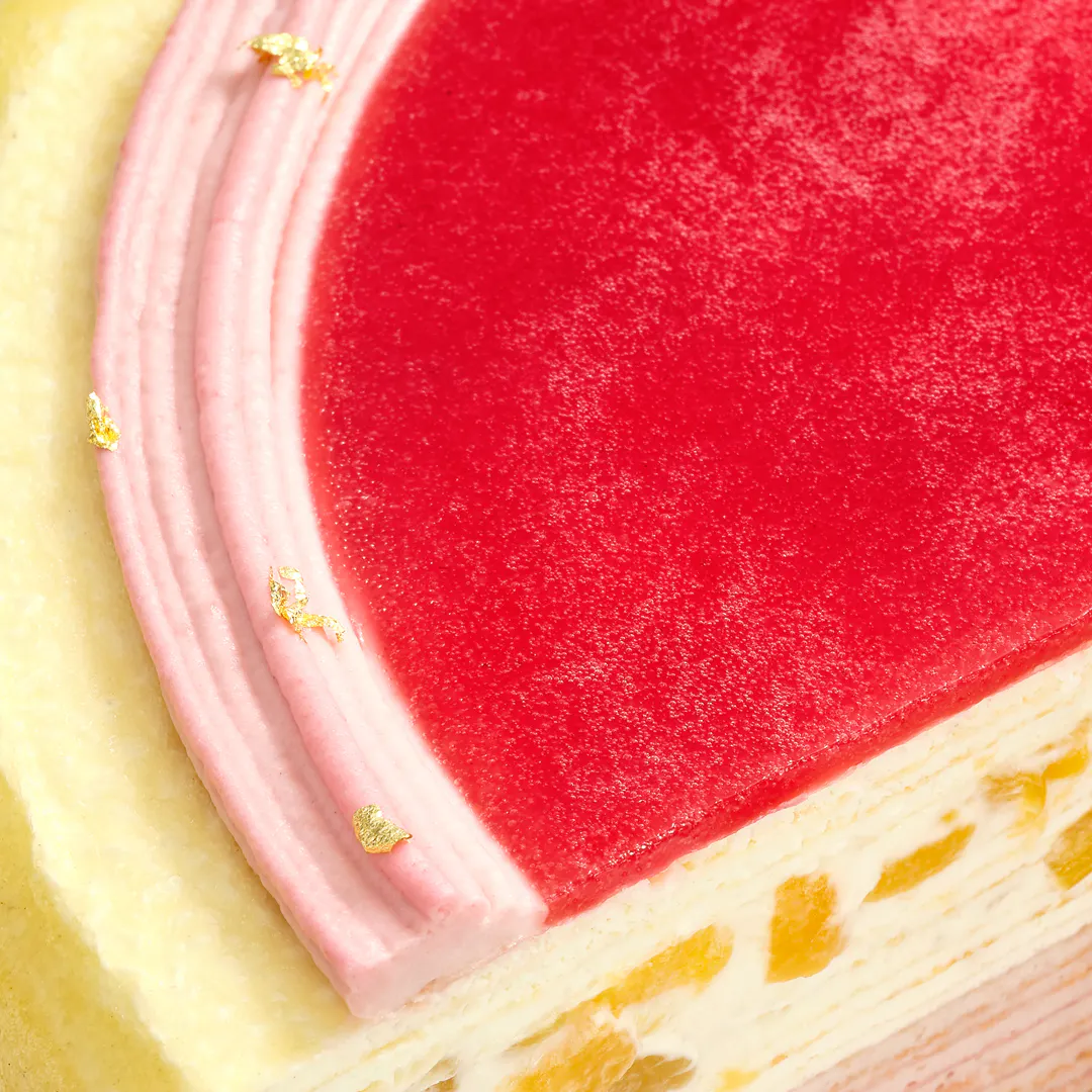 Peach Melba Mille Crêpes Cake by Lady M Confections - Alternate image 5
