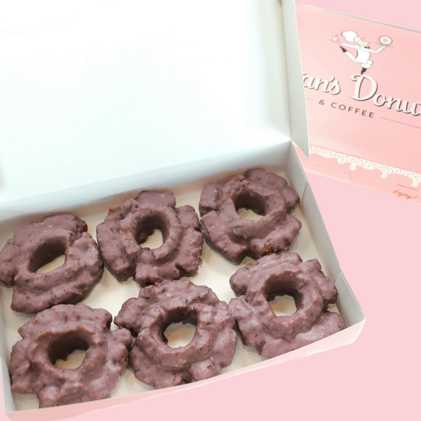 Blueberry Old Fashioned Donut - 12 Pack by Stan's Donuts - Alternate image 2