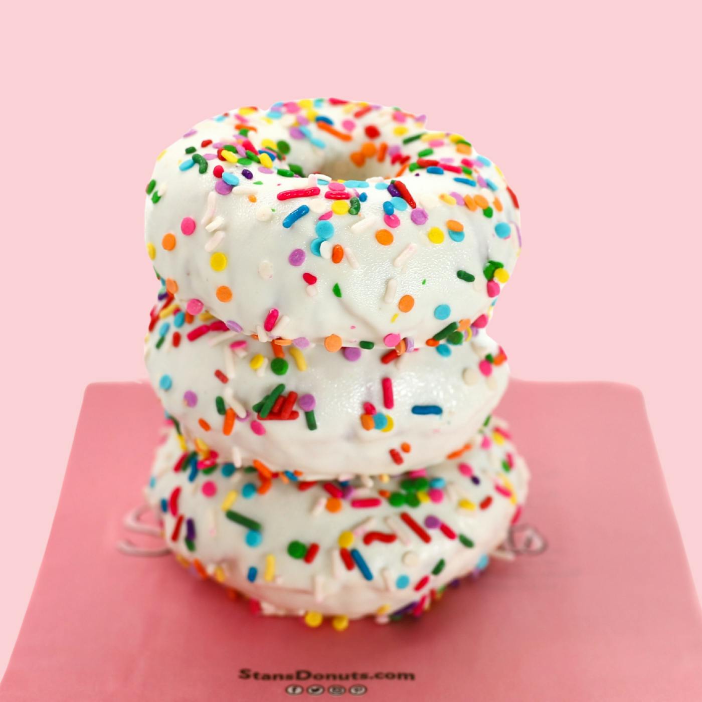 Birthday Cake Donut - 12 Pack by Stan's Donuts - Alternate image 1