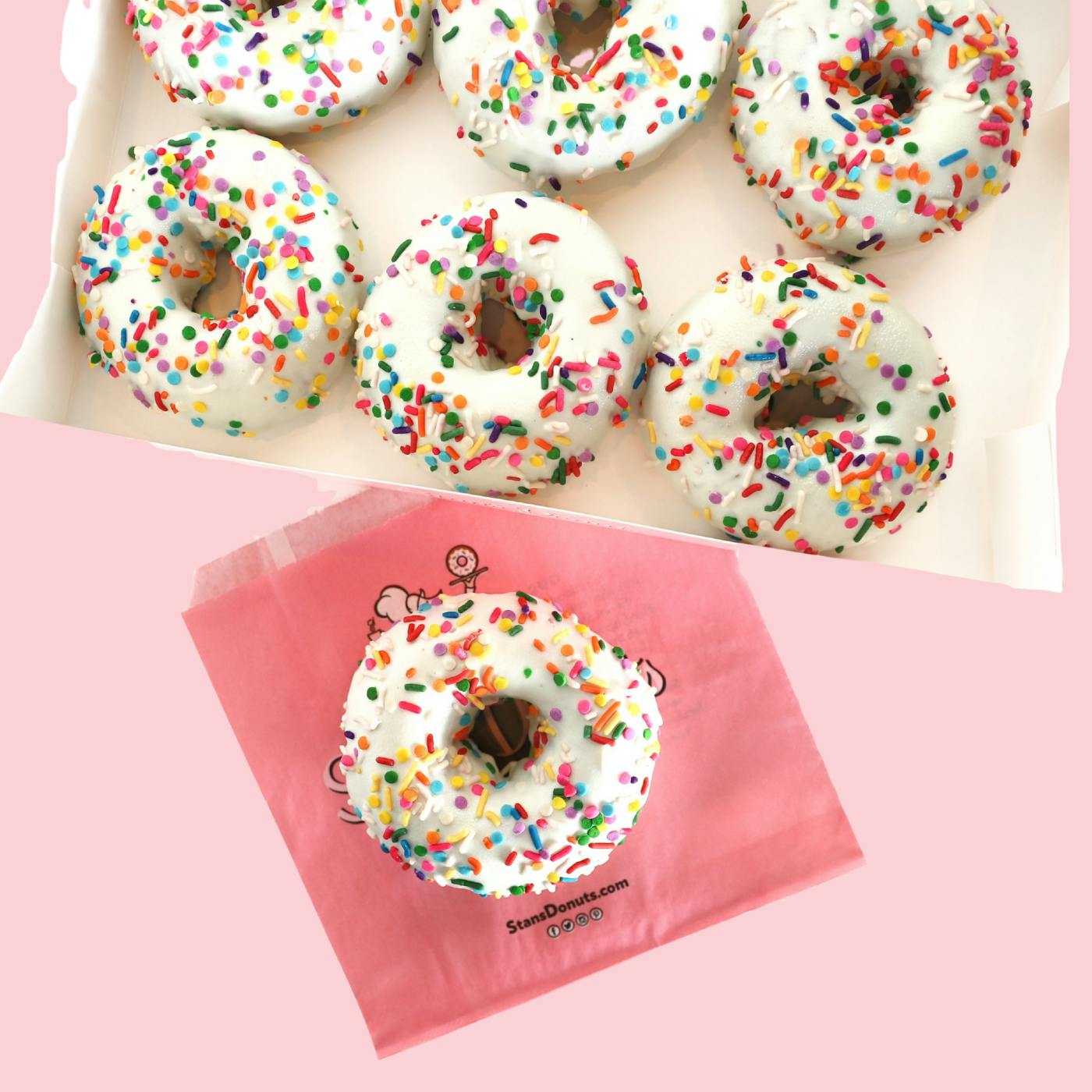 Birthday Cake Donut - 12 Pack by Stan's Donuts