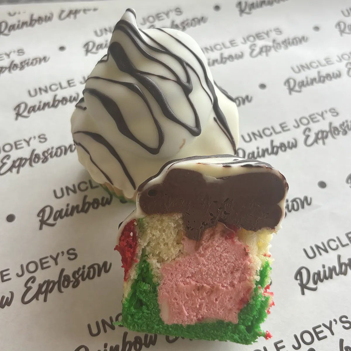 Rainbow Cupcakes - Choose Your Own 8 Pack by Uncle Joey's Rainbow Explosion - Alternate image 9