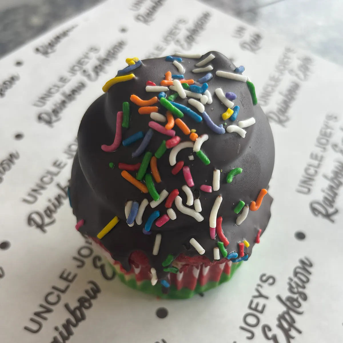 Rainbow Cupcakes - Choose Your Own 8 Pack by Uncle Joey's Rainbow Explosion - Alternate image 11