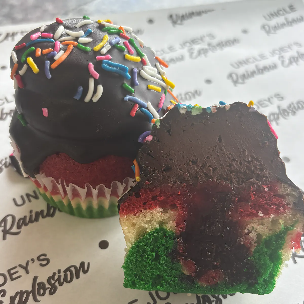 Rainbow Cookies + Cupcakes Best Seller by Uncle Joey's Rainbow Explosion - Alternate image 16