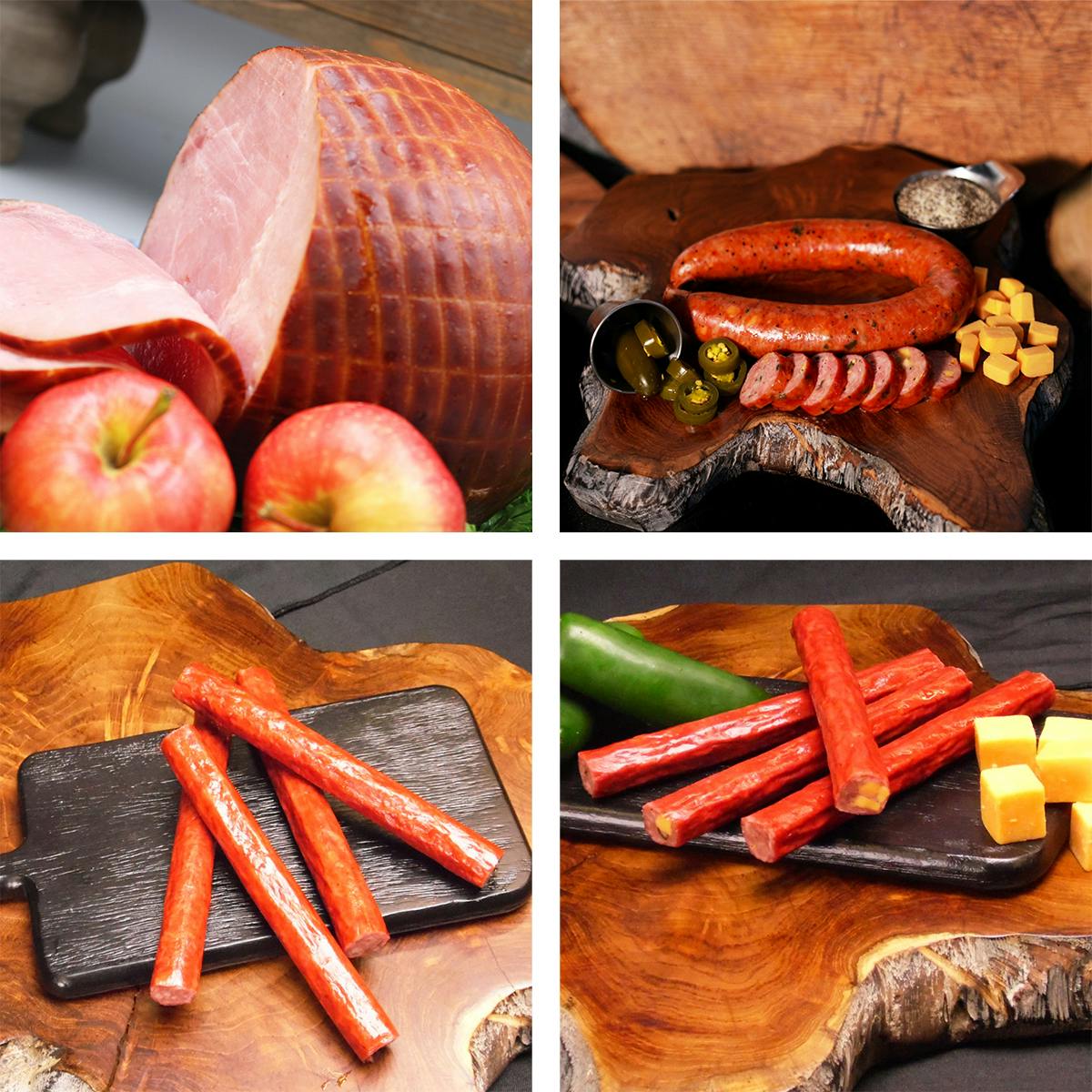 Ultimate Charcuterie Smoked Snack Box by Cooper's Old Time Pit Bar-B-Que - Alternate image 1