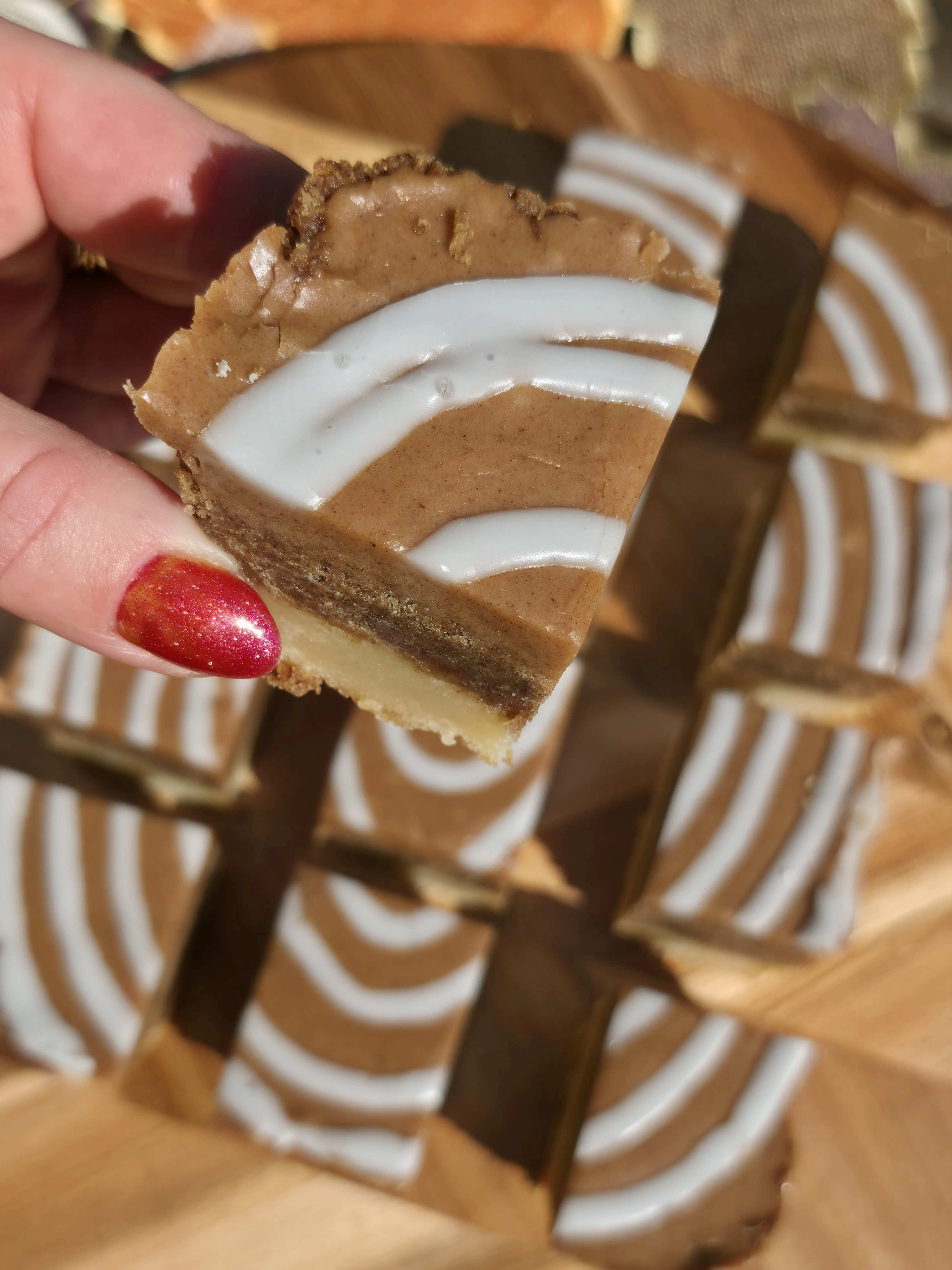 Cinnamon Roll Shortbread Tray by Shortbread Society - Alternate image 1