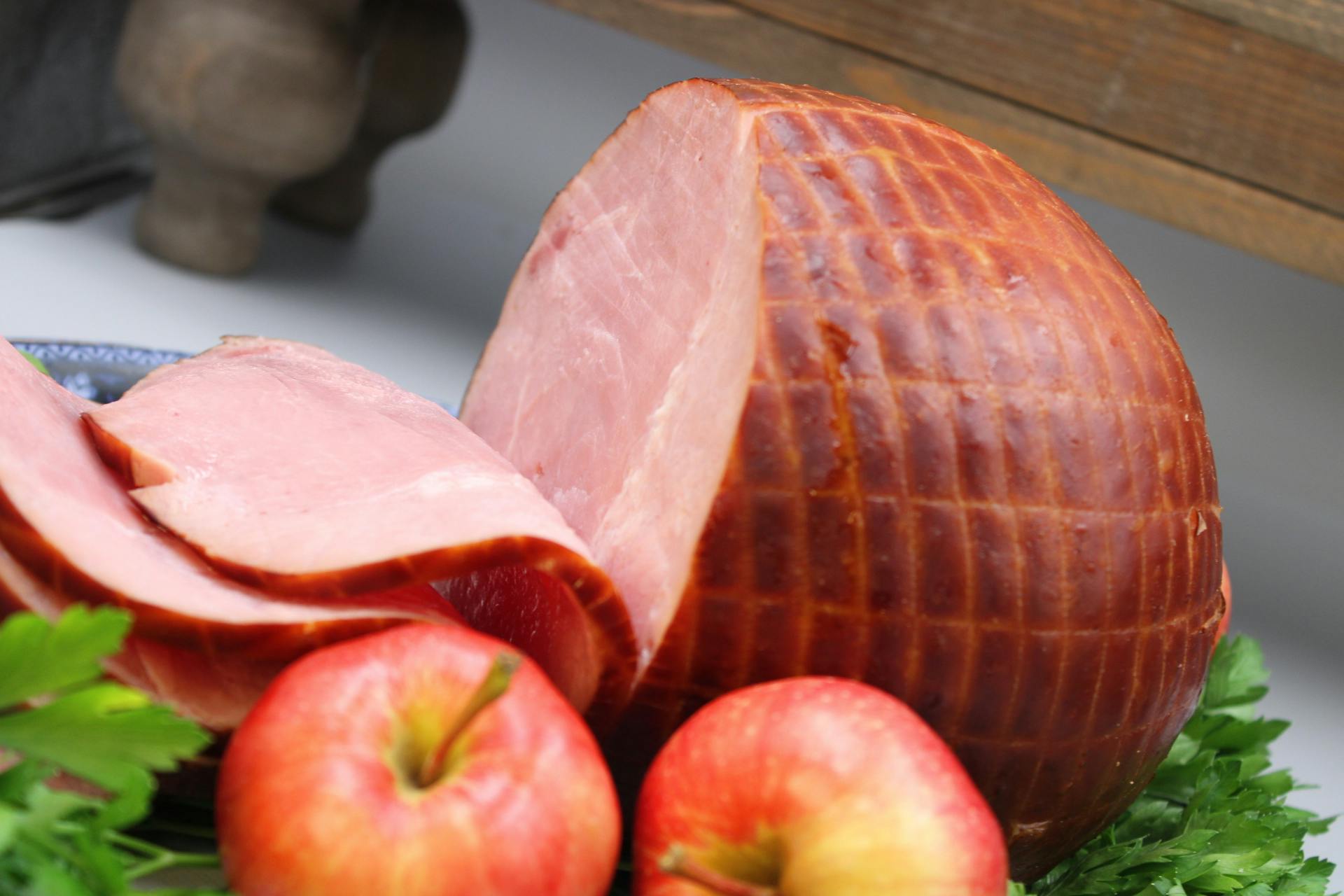 Hickory Smoked Ham - 9 lbs. by Cooper's Old Time Pit Bar-B-Que - Alternate image 1