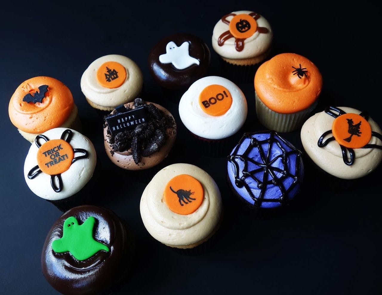 Halloween "Trick or Treat" Cupcake Dozen by Georgetown Cupcake