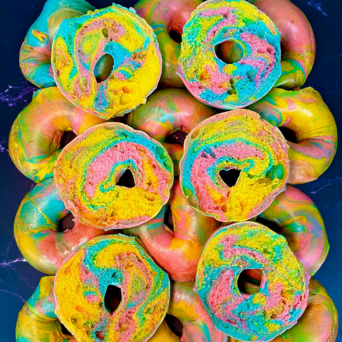 Tie Dye Bagels Buy 12, Get 12 FREE by The Bagel Nook - Alternate image 2