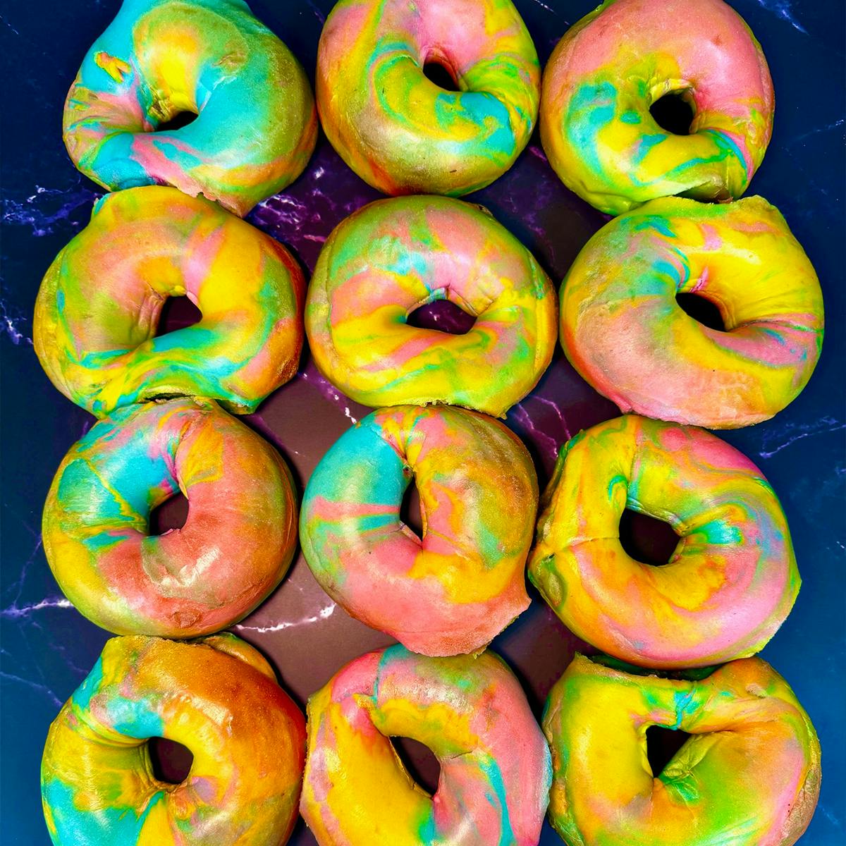 Tie Dye Bagels Buy 12, Get 12 FREE by The Bagel Nook - Alternate image 3